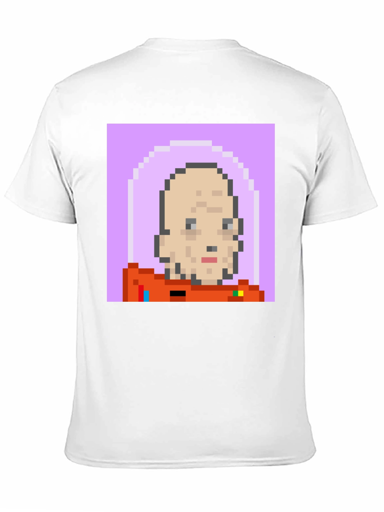 Pixel Art Crypto Punk Graphic T-Shirt