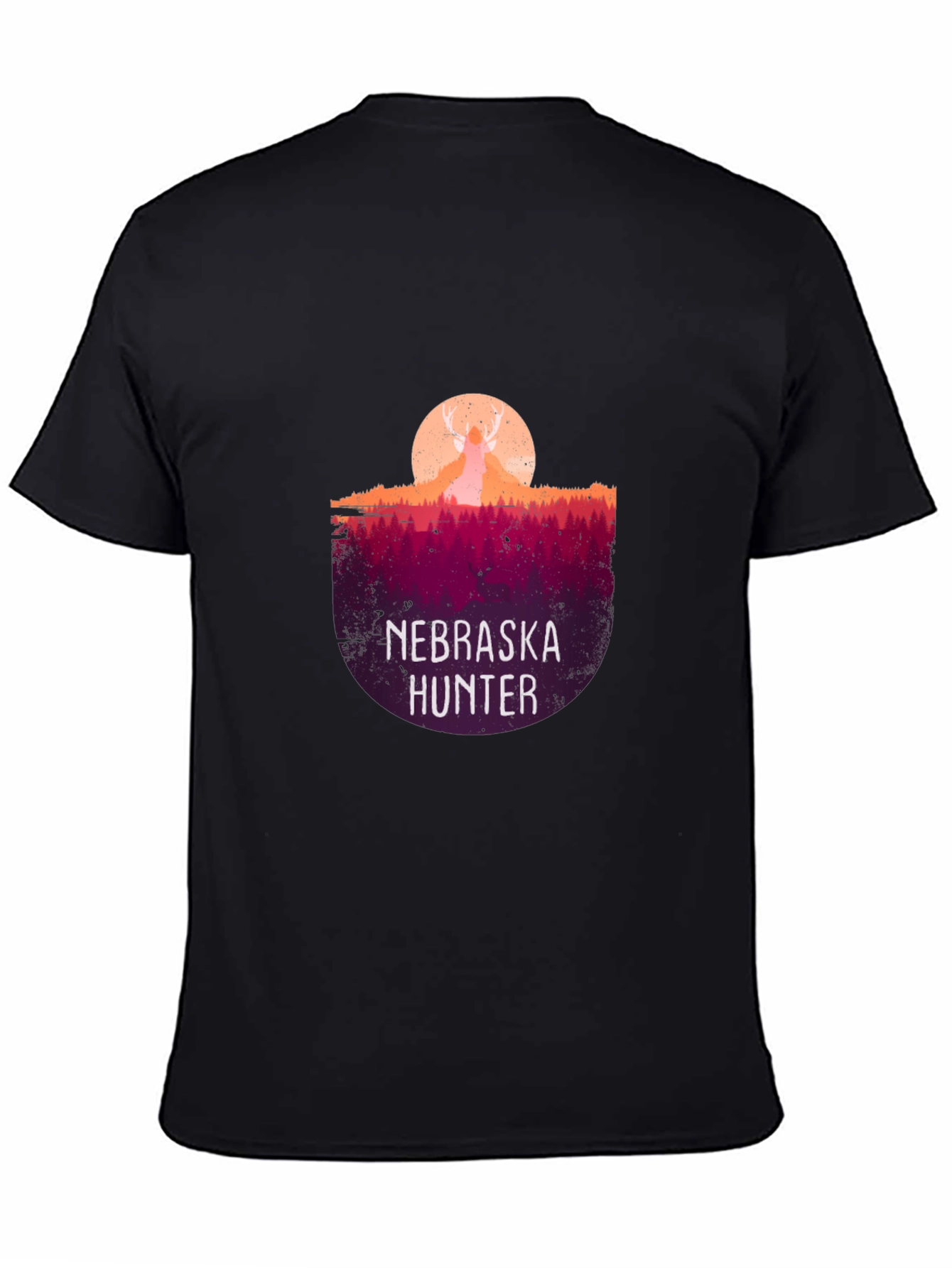 Nebraska Hunter Graphic T-Shirt