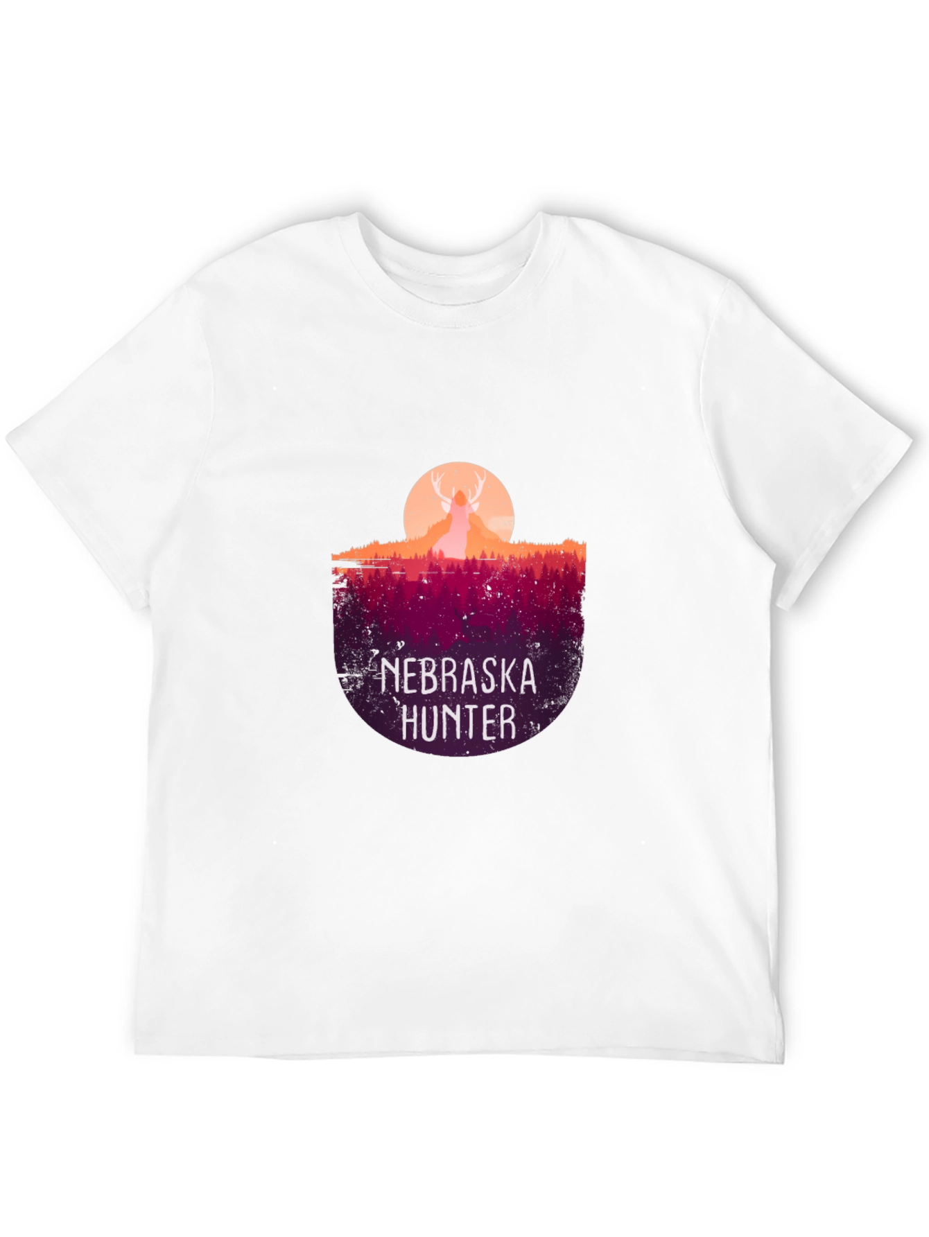 Nebraska Hunter Graphic T-Shirt