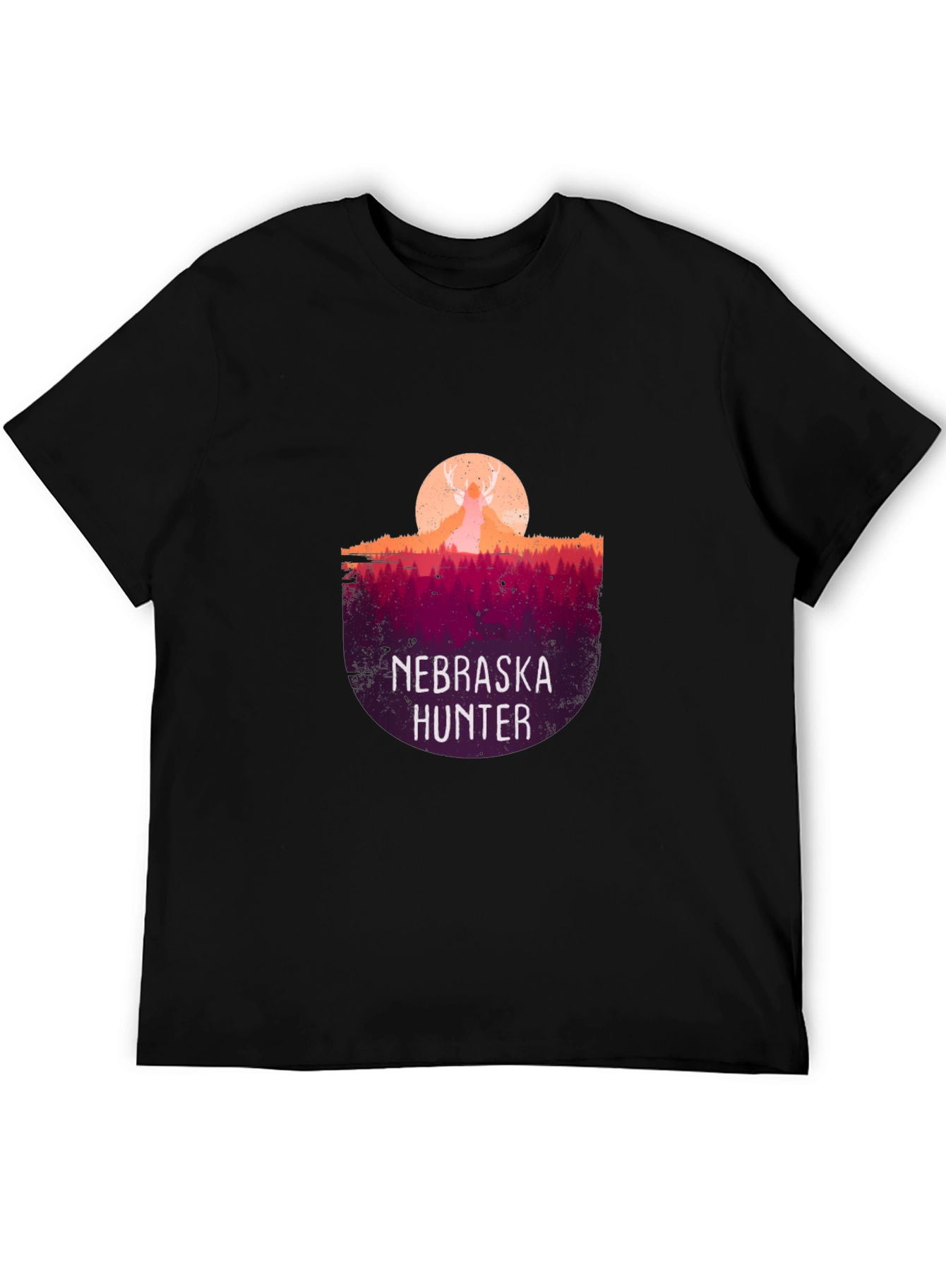 Nebraska Hunter Graphic T-Shirt