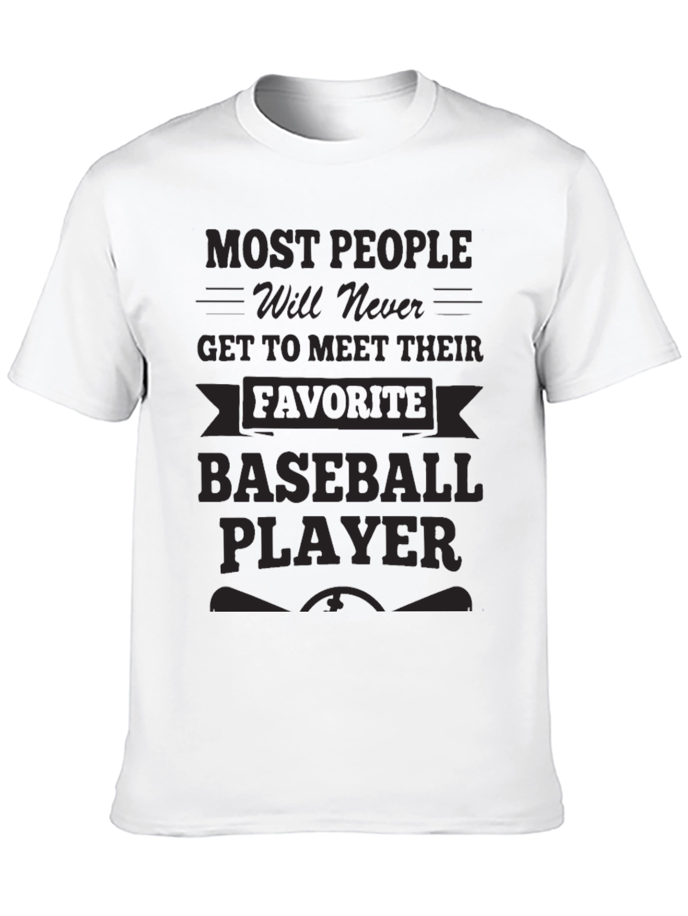 Baseball Player T-Shirt - Fan Apparel
