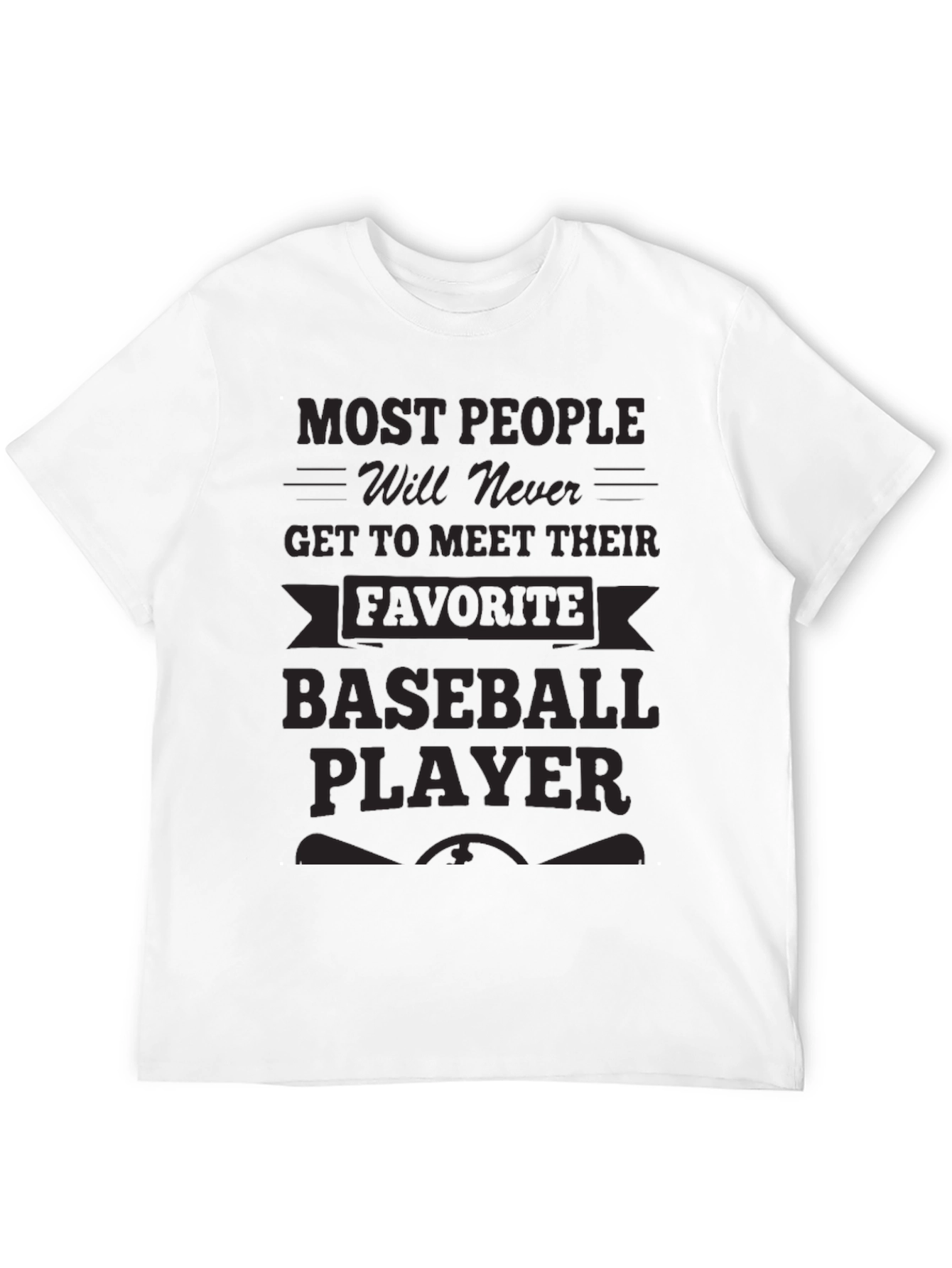 Baseball Player T-Shirt - Fan Apparel