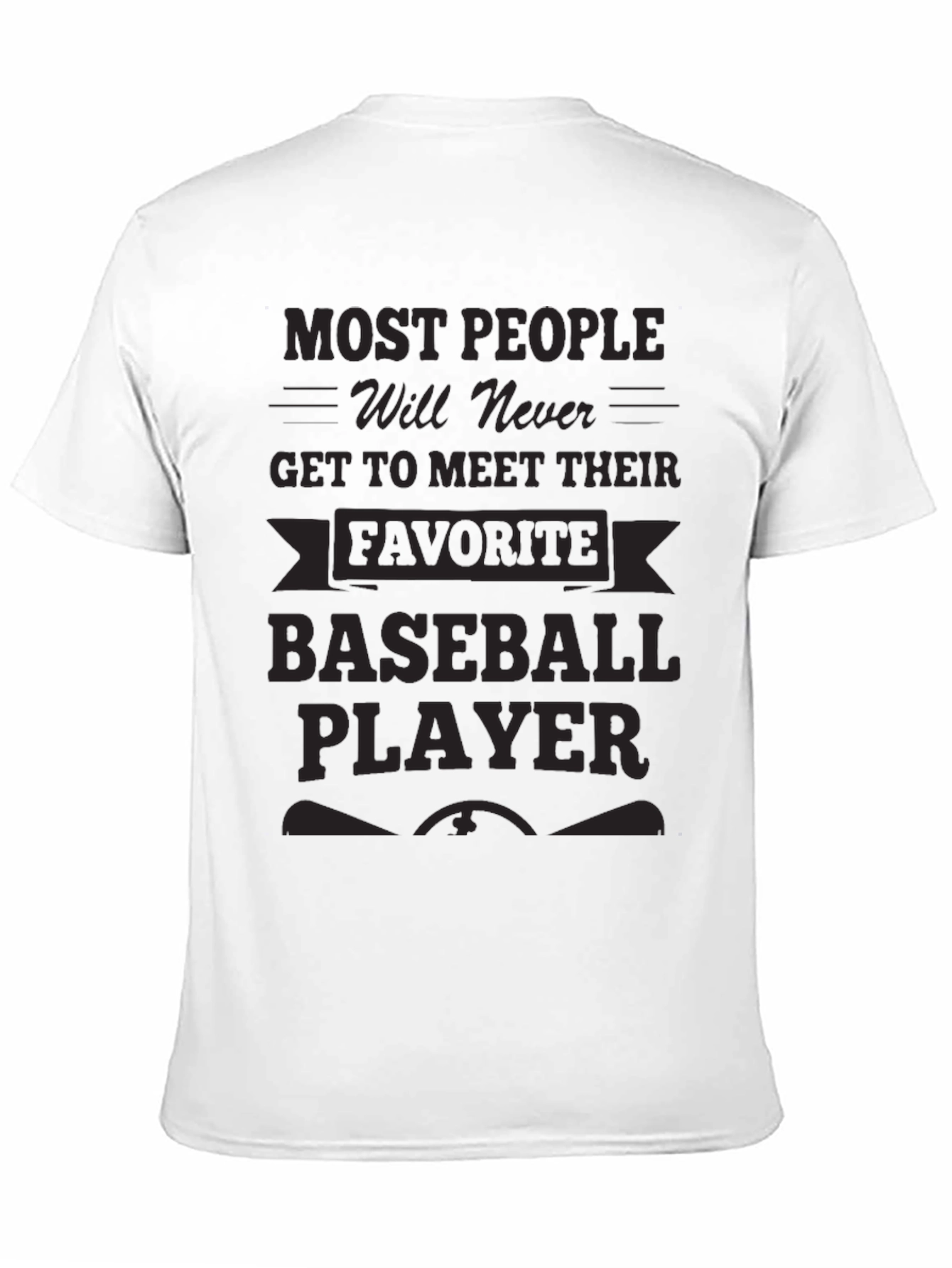 Baseball Player T-Shirt - Fan Apparel