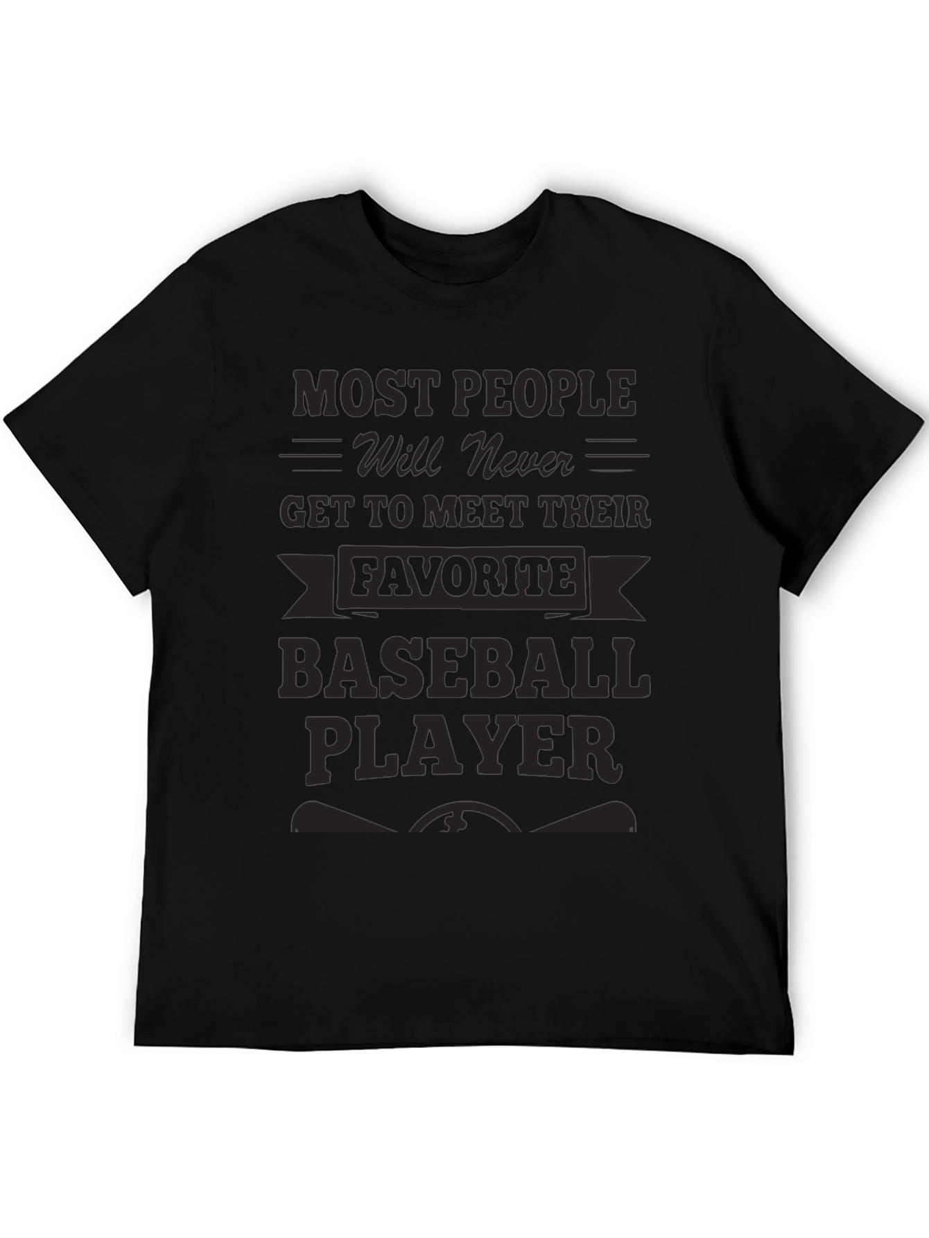 Baseball Player T-Shirt - Fan Apparel