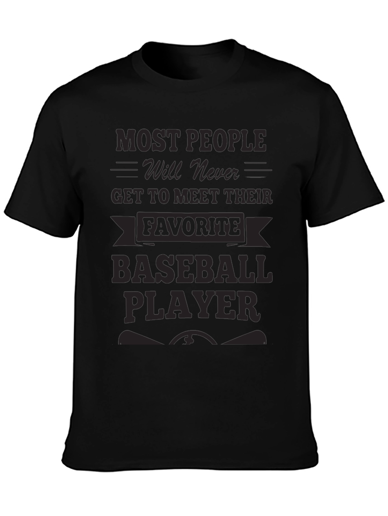 Baseball Player T-Shirt - Fan Apparel