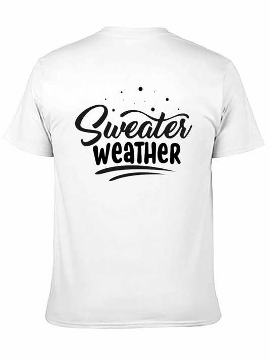 Sweater Weather Black T-Shirt