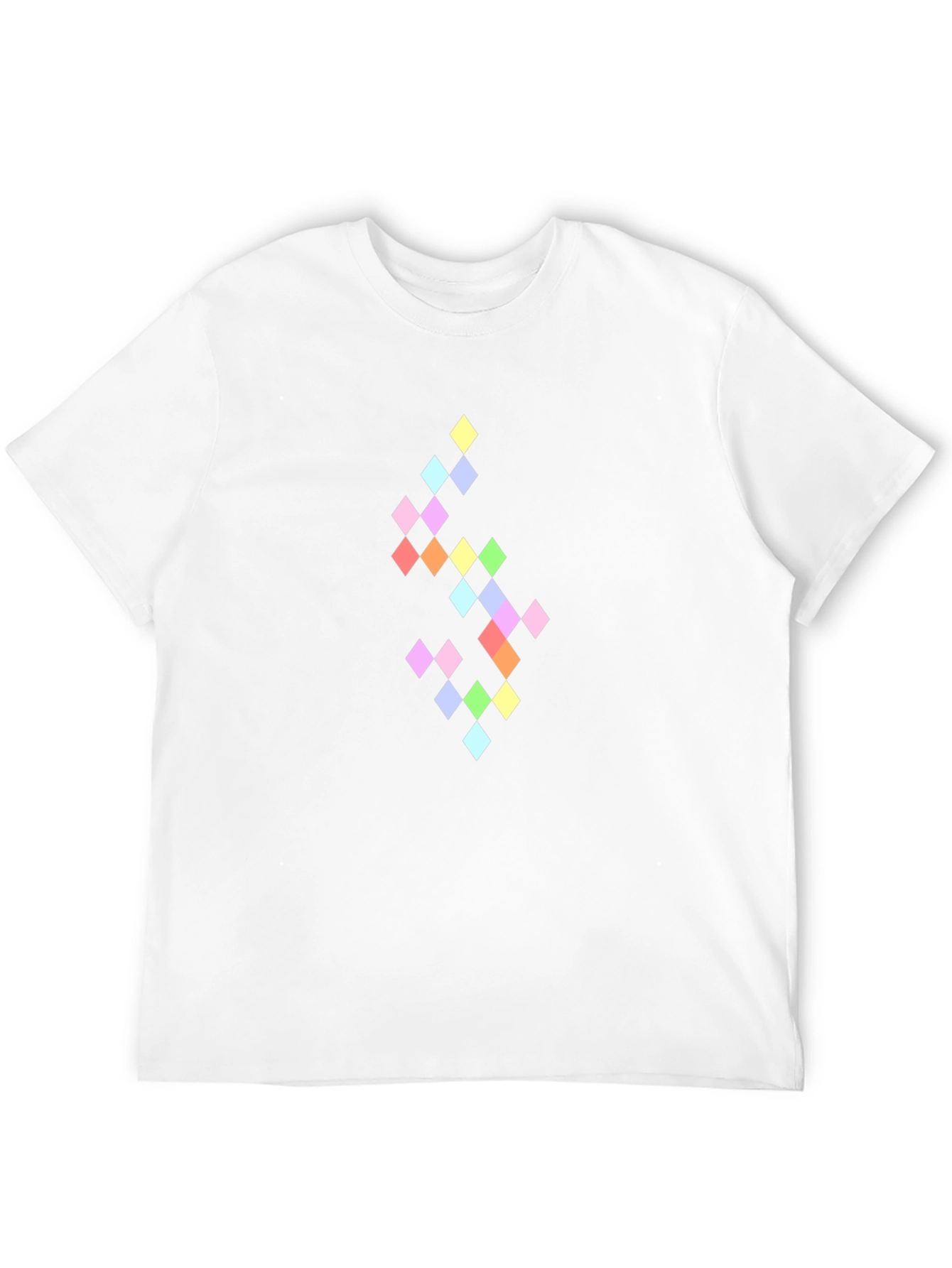 Pixel Diamond Black T-Shirt