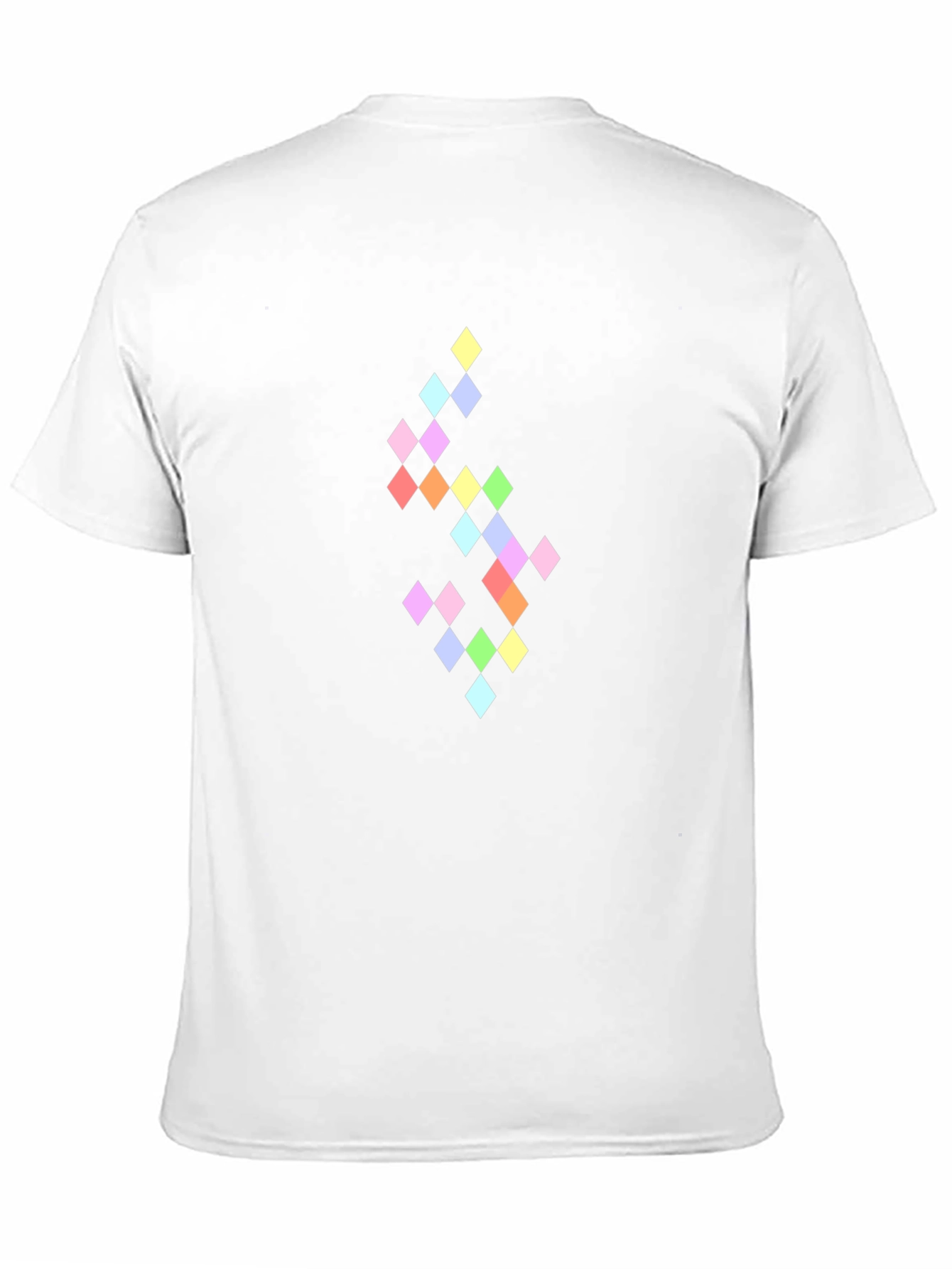 Pixel Diamond Black T-Shirt