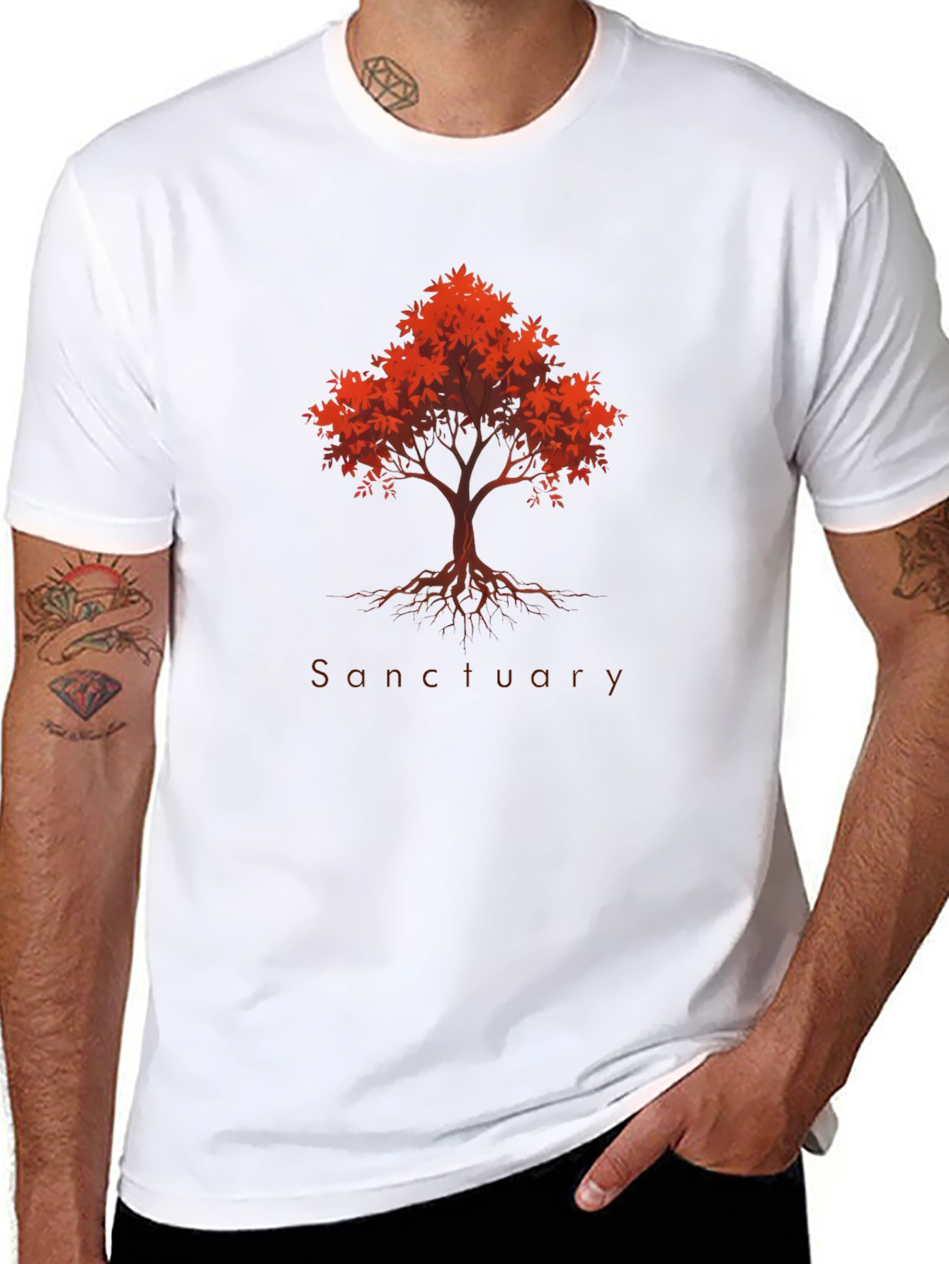 Sanctuary Tree Graphic Tee