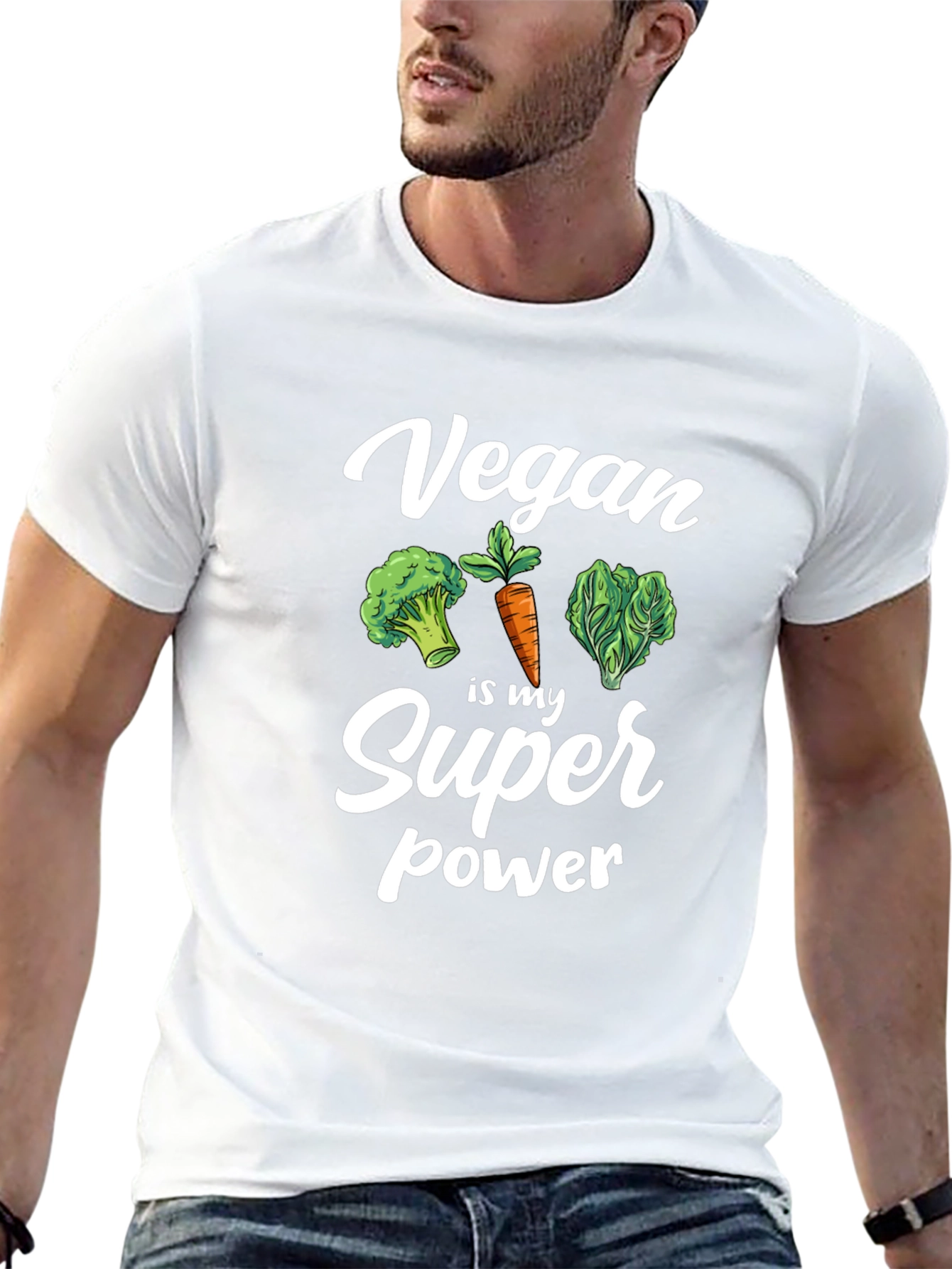 Vegan Super Power T-Shirt