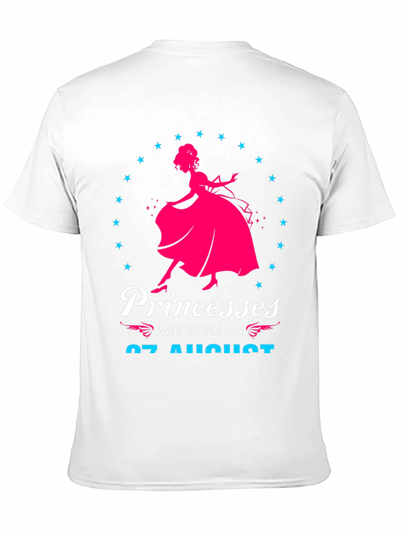 Princesses Born on August 07 T-Shirt