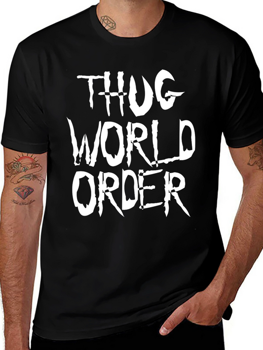 Thug World Order Graphic T-Shirt