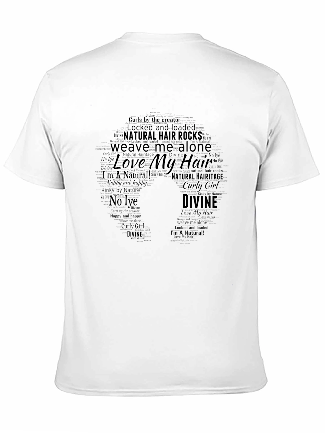 Natural Hair Rocks Tee - Love My Hair Shirt