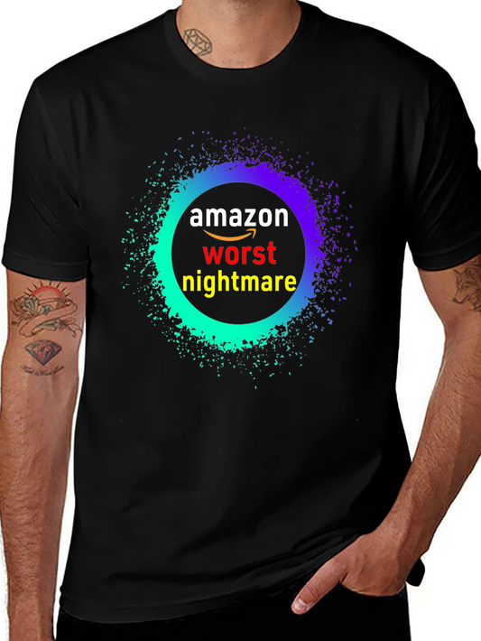 Amazon Worst Nightmare Graphic Tee - Black