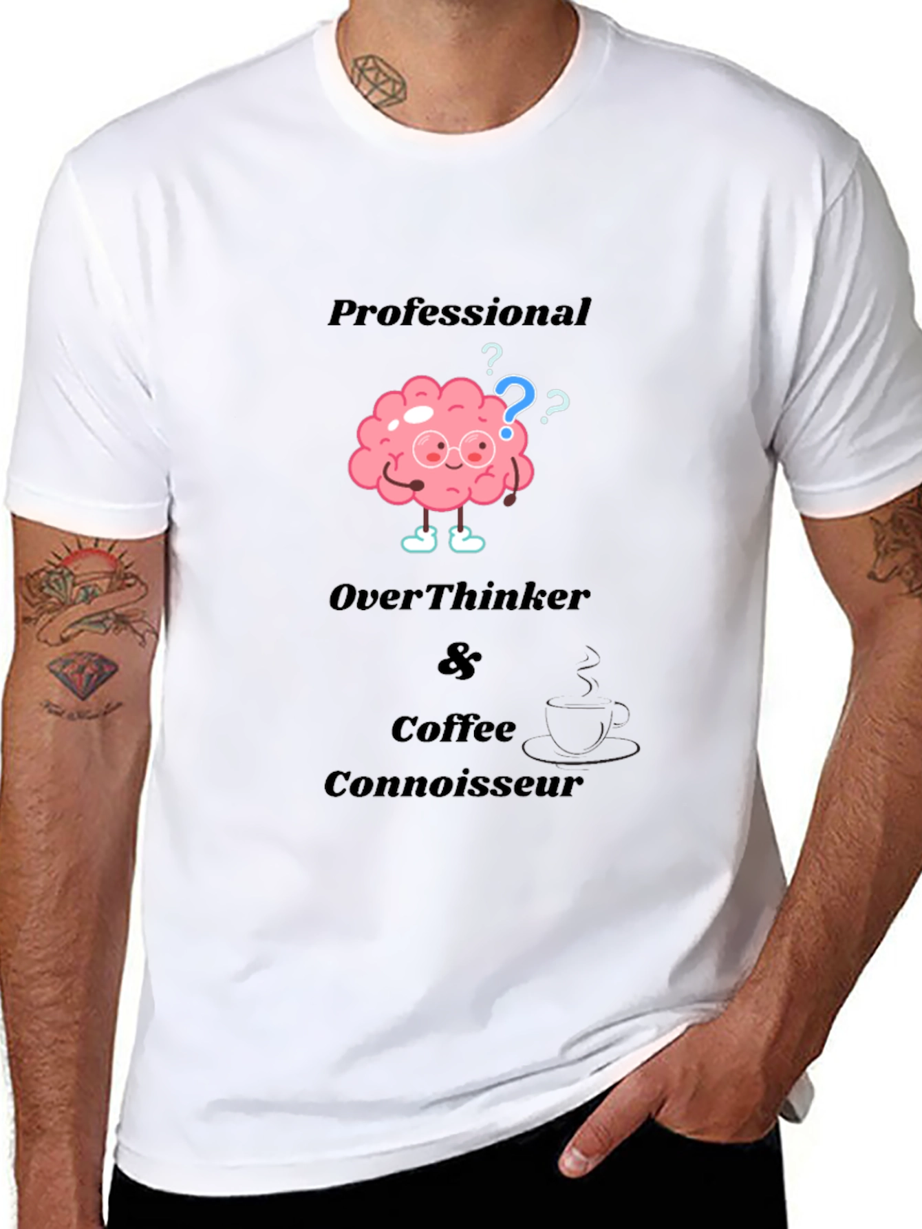 Professional Overthinker & Coffee Connoisseur T-Shirt
