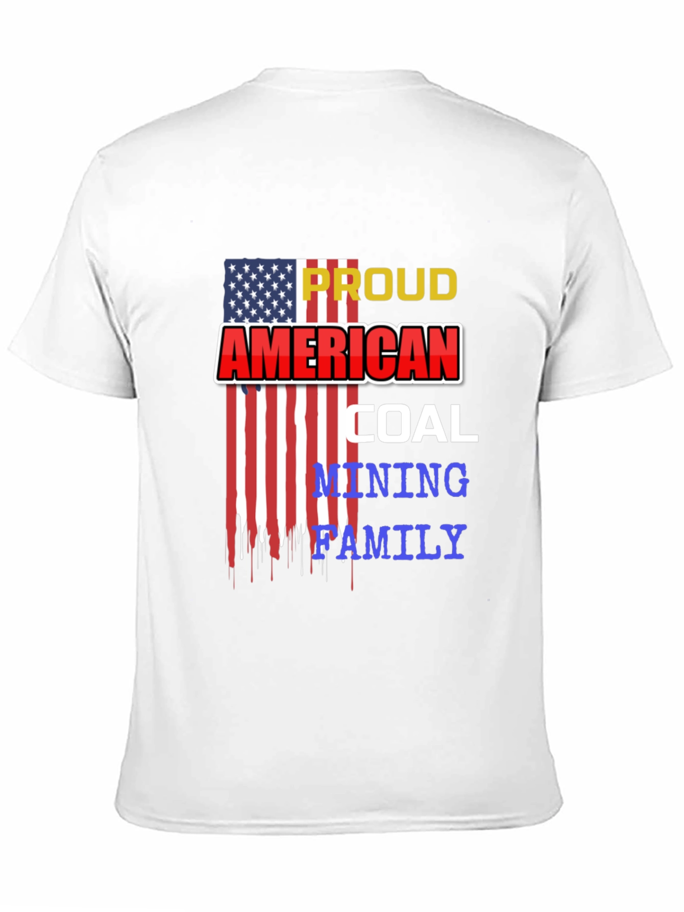 Proud American Coal Mining Family T-Shirt
