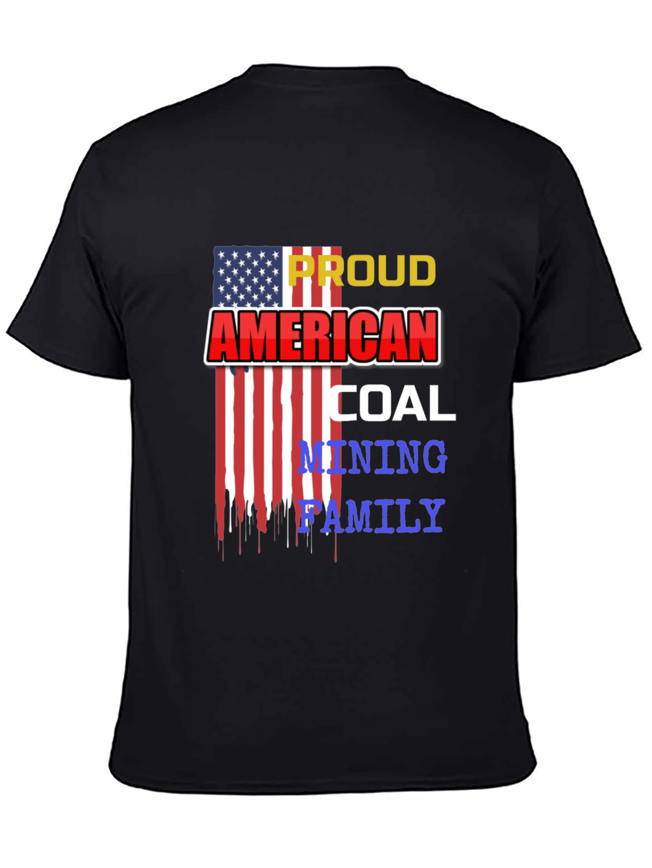 Proud American Coal Mining Family T-Shirt