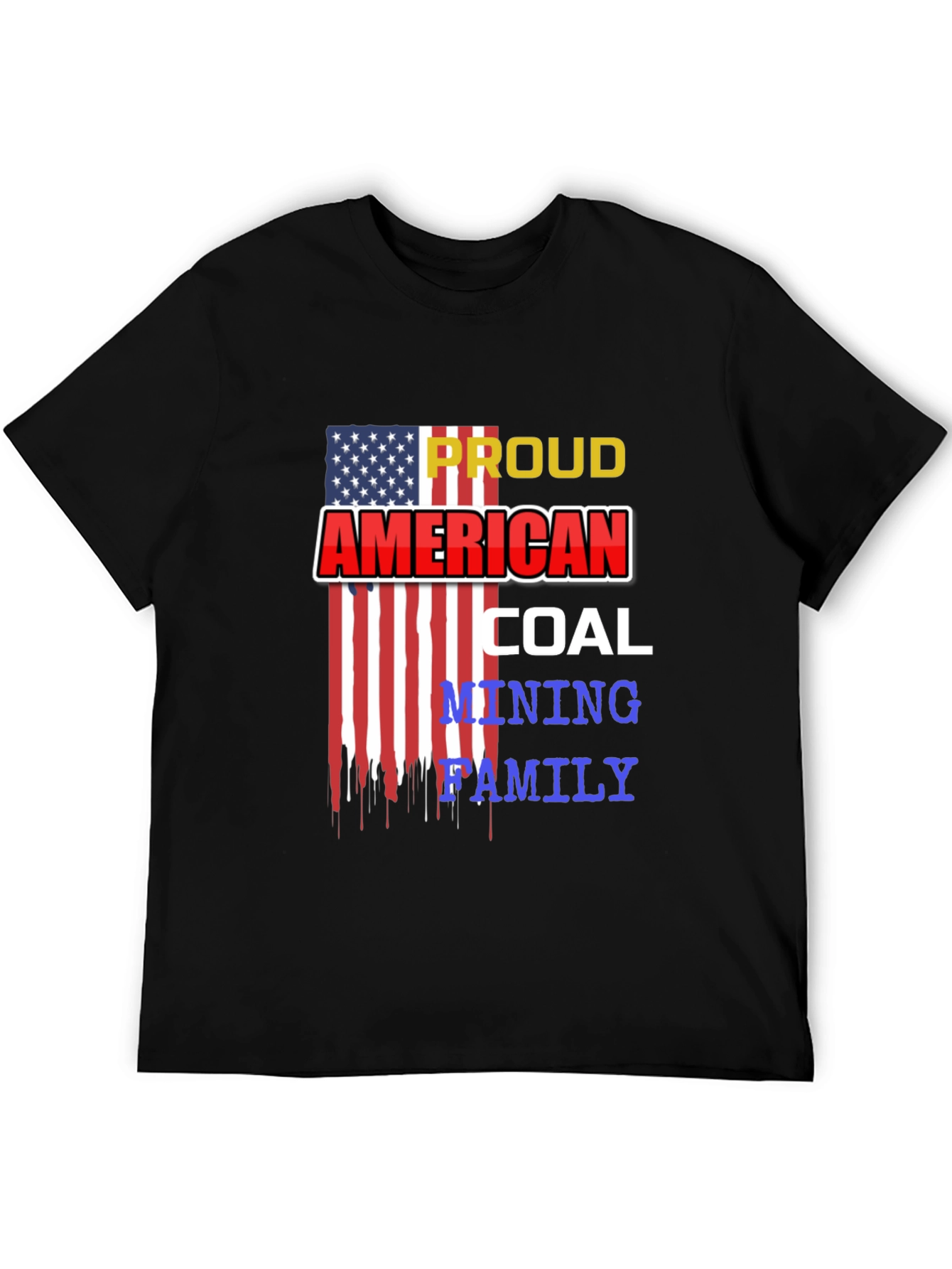 Proud American Coal Mining Family T-Shirt