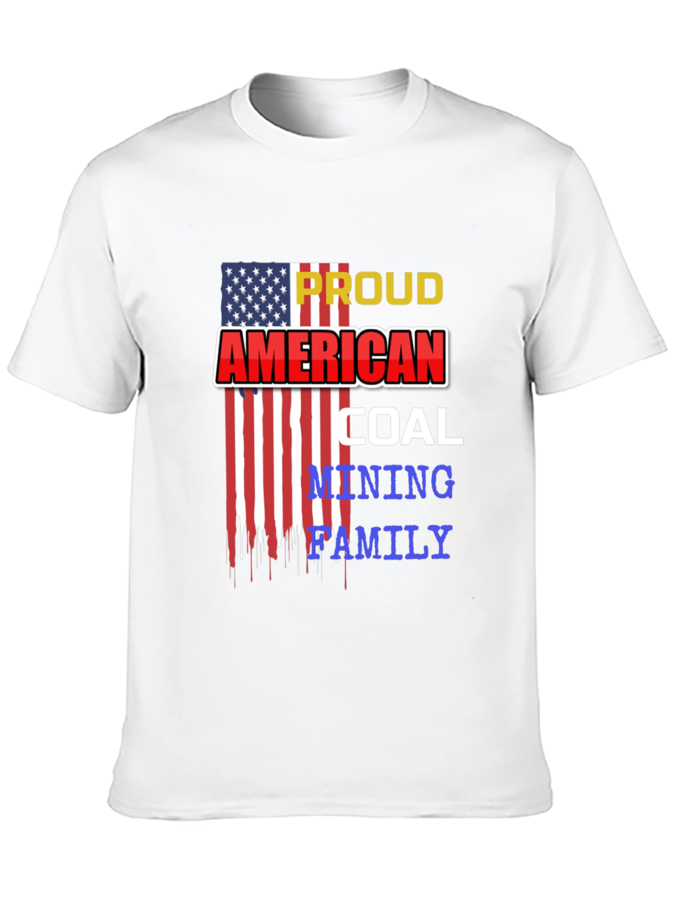 Proud American Coal Mining Family T-Shirt