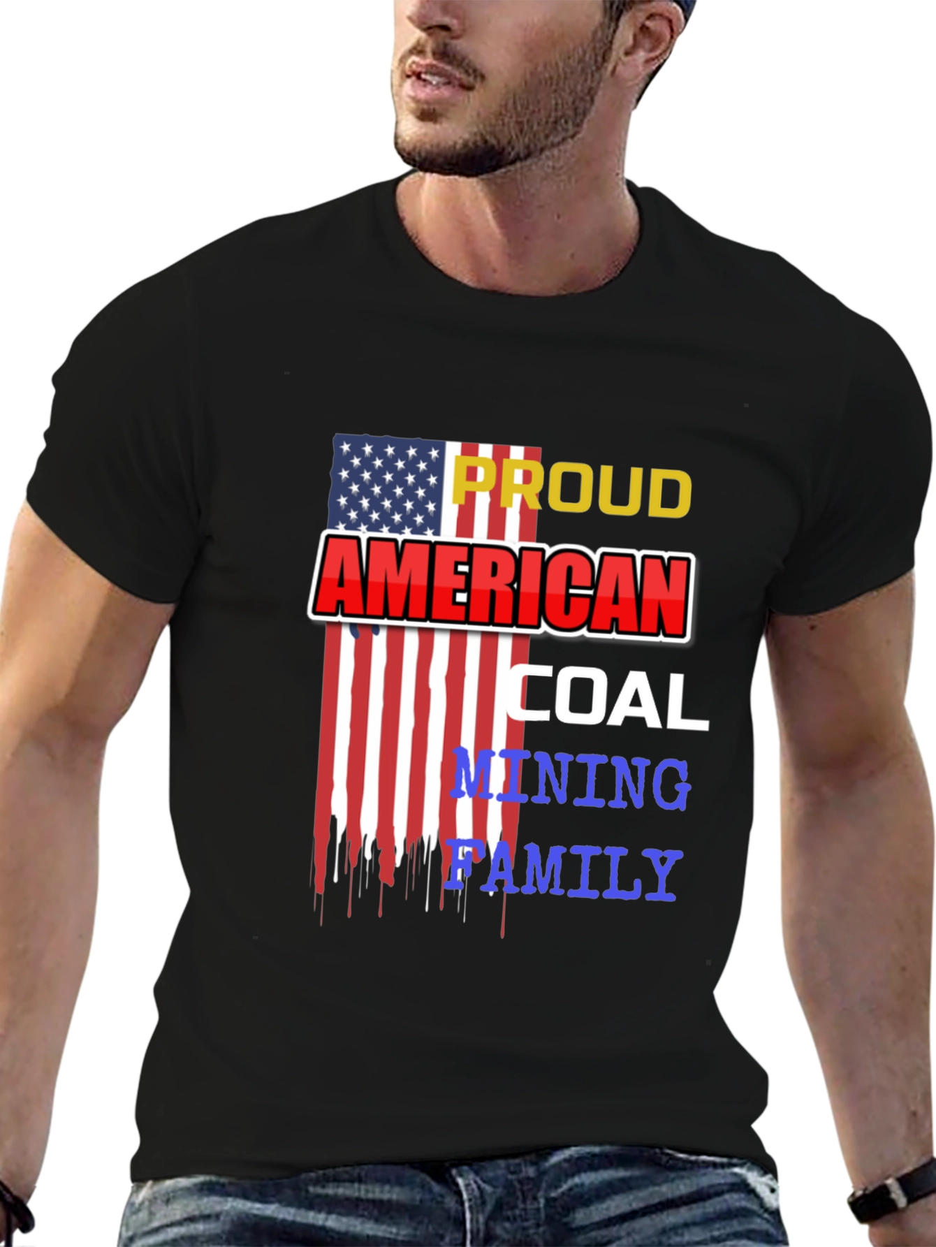 Proud American Coal Mining Family T-Shirt