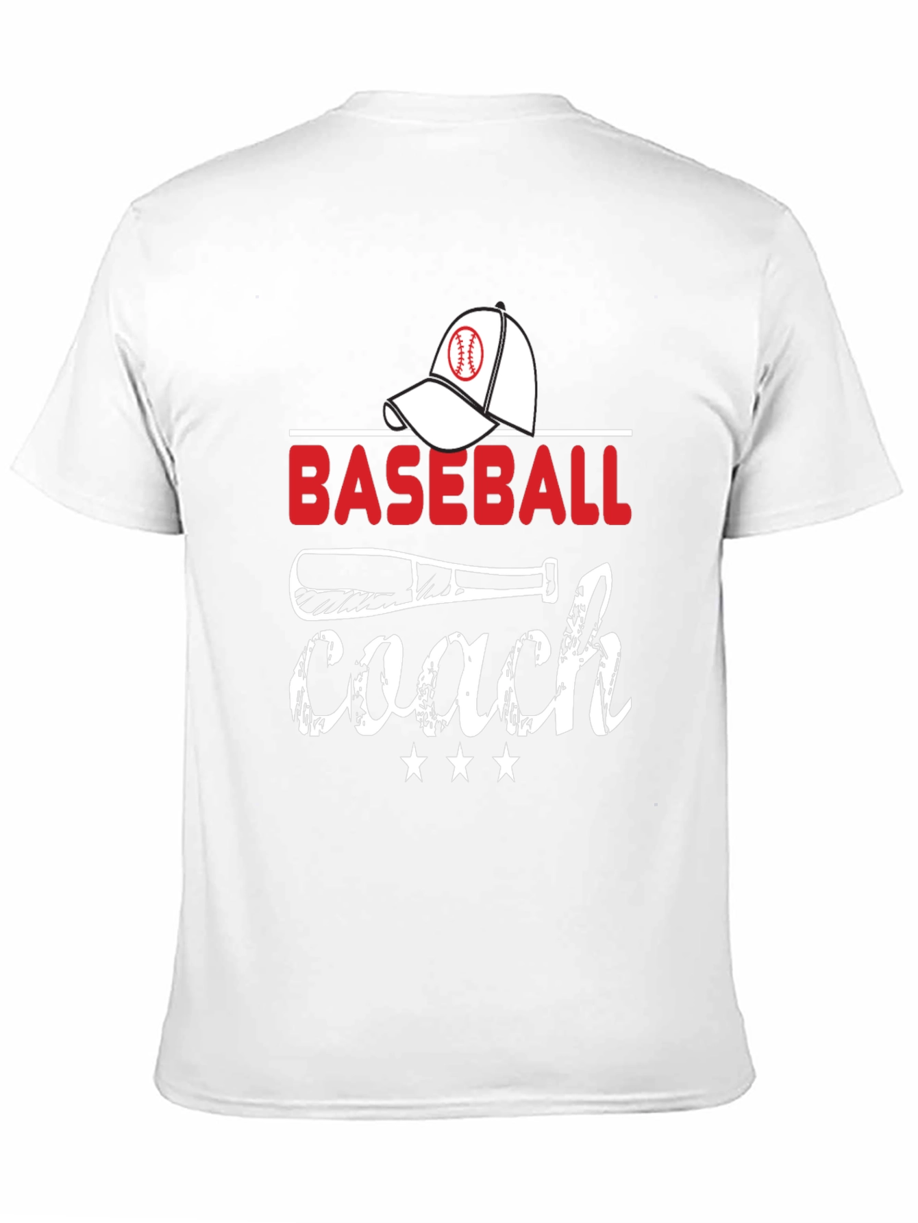 Baseball Coach Graphic T-Shirt