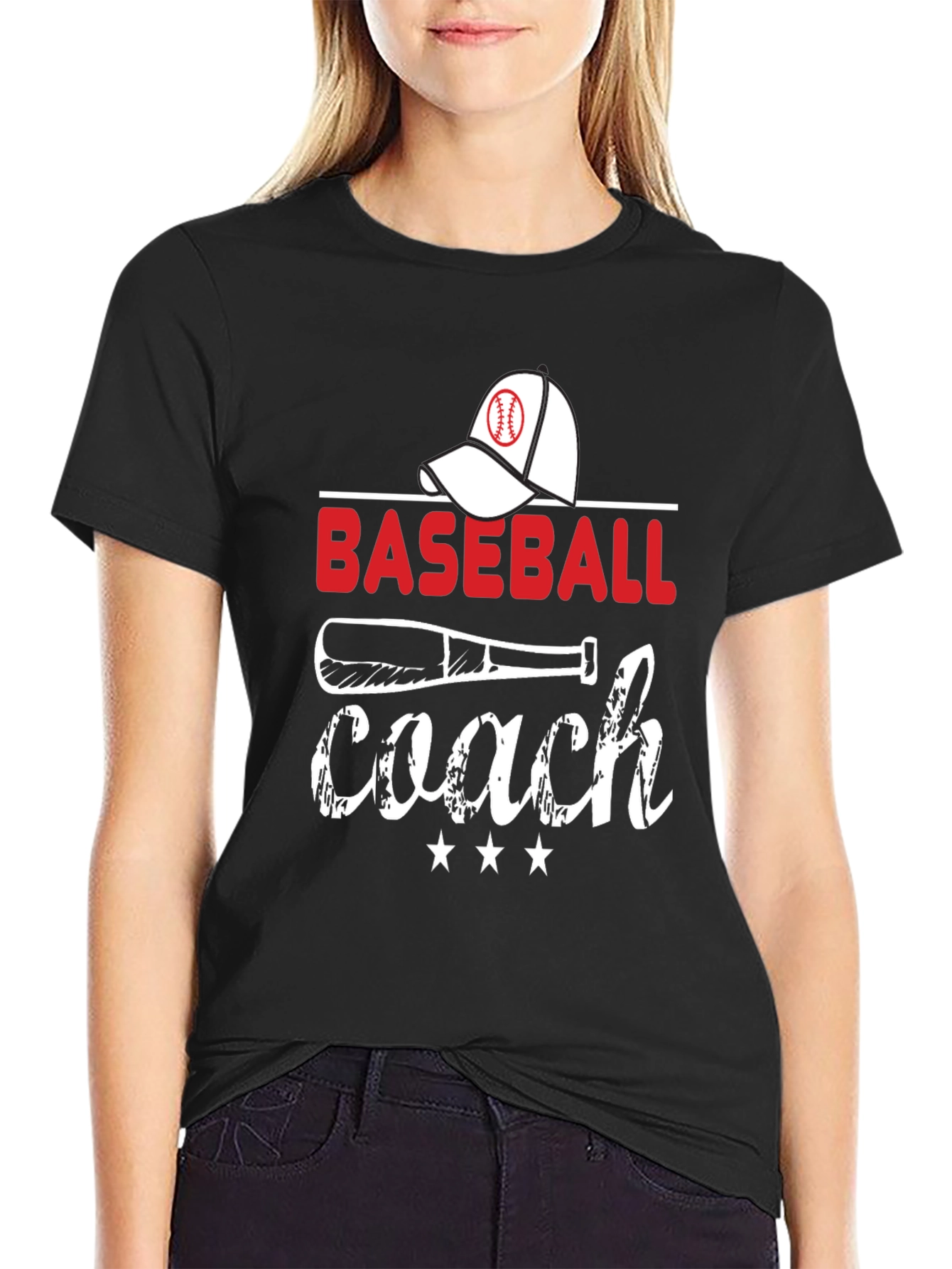 Baseball Coach Graphic T-Shirt