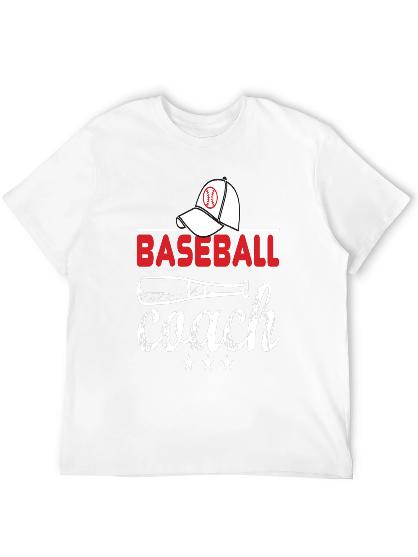 Baseball Coach Graphic T-Shirt