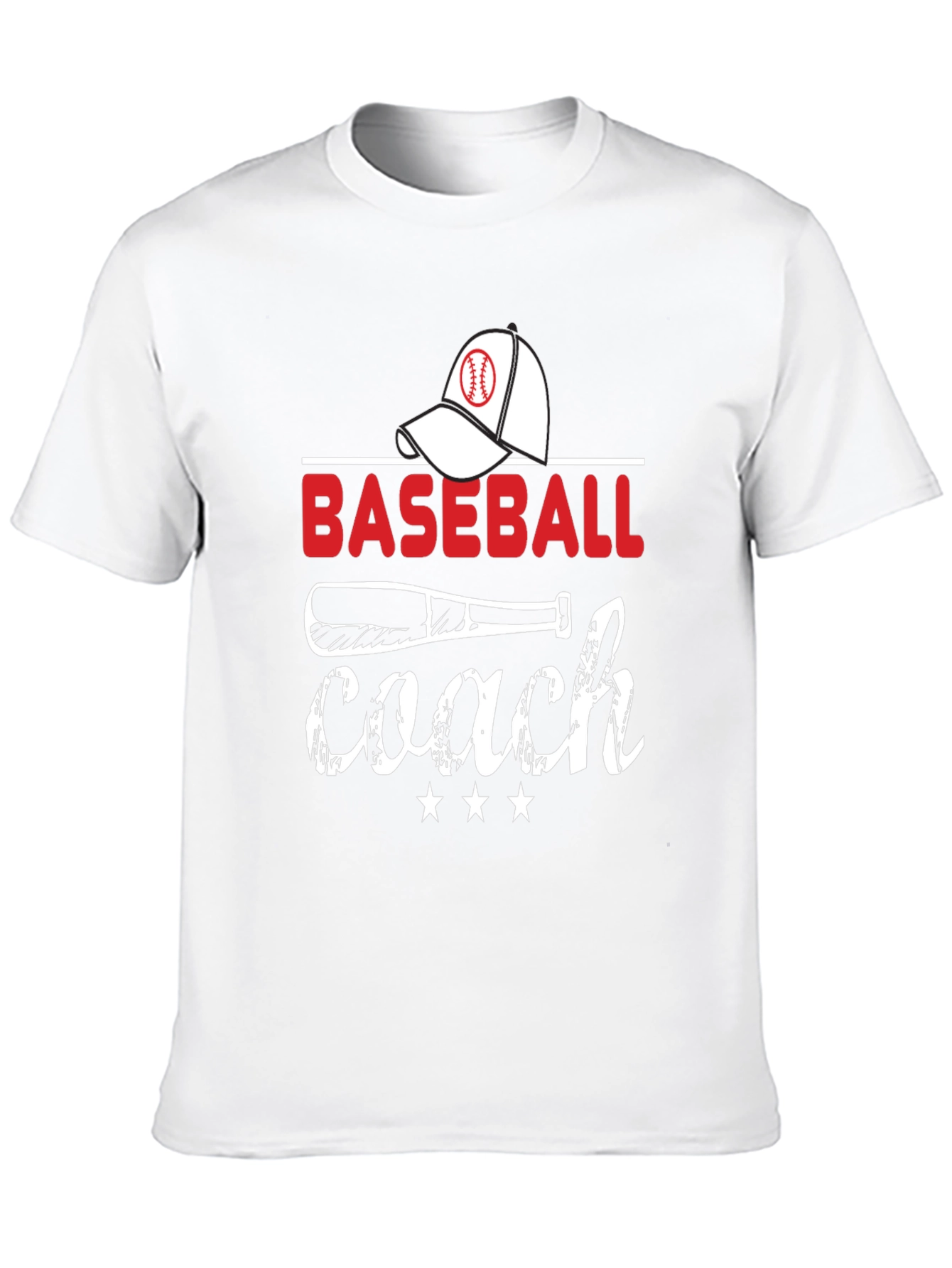 Baseball Coach Graphic T-Shirt