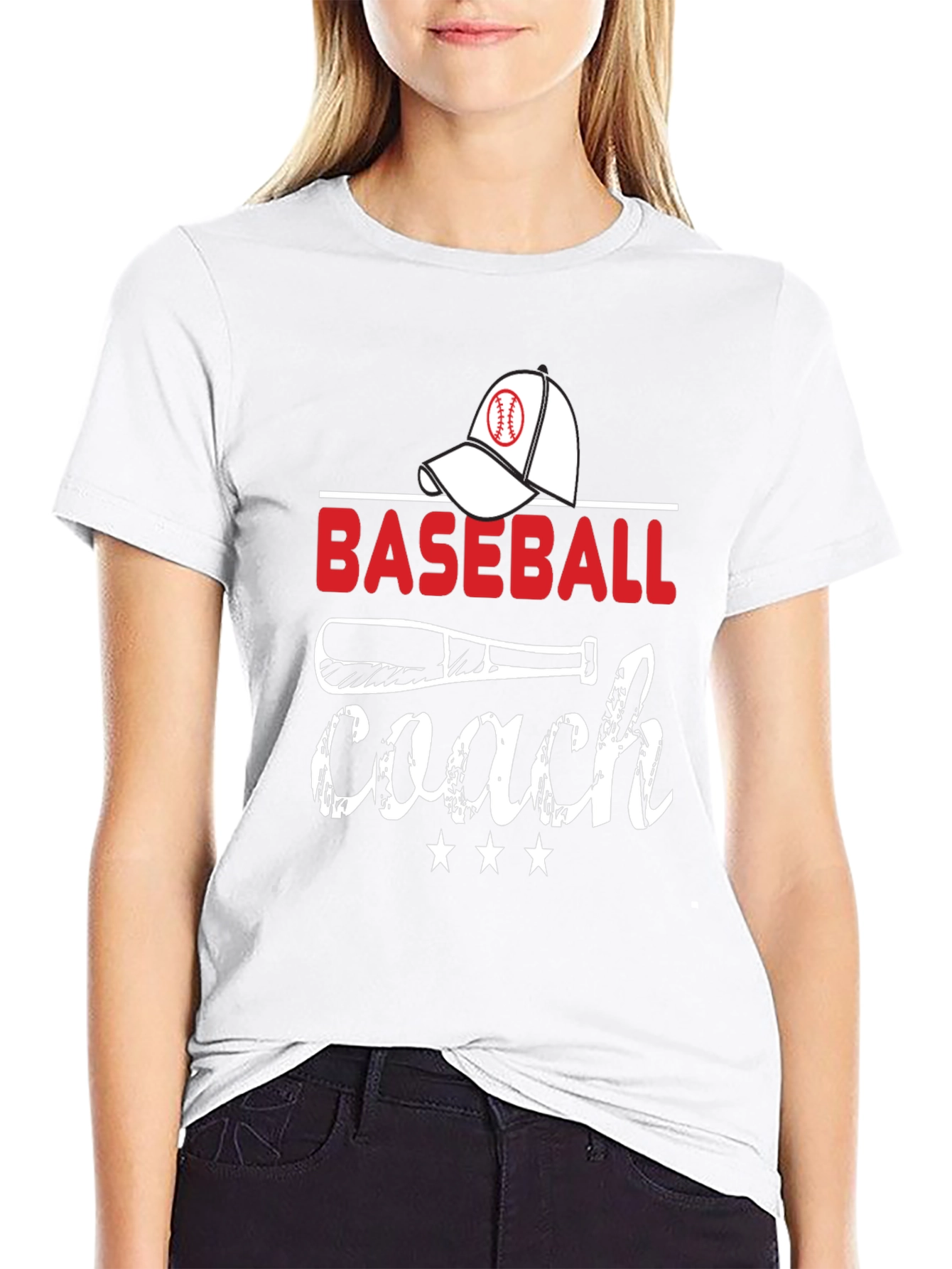 Baseball Coach Graphic T-Shirt