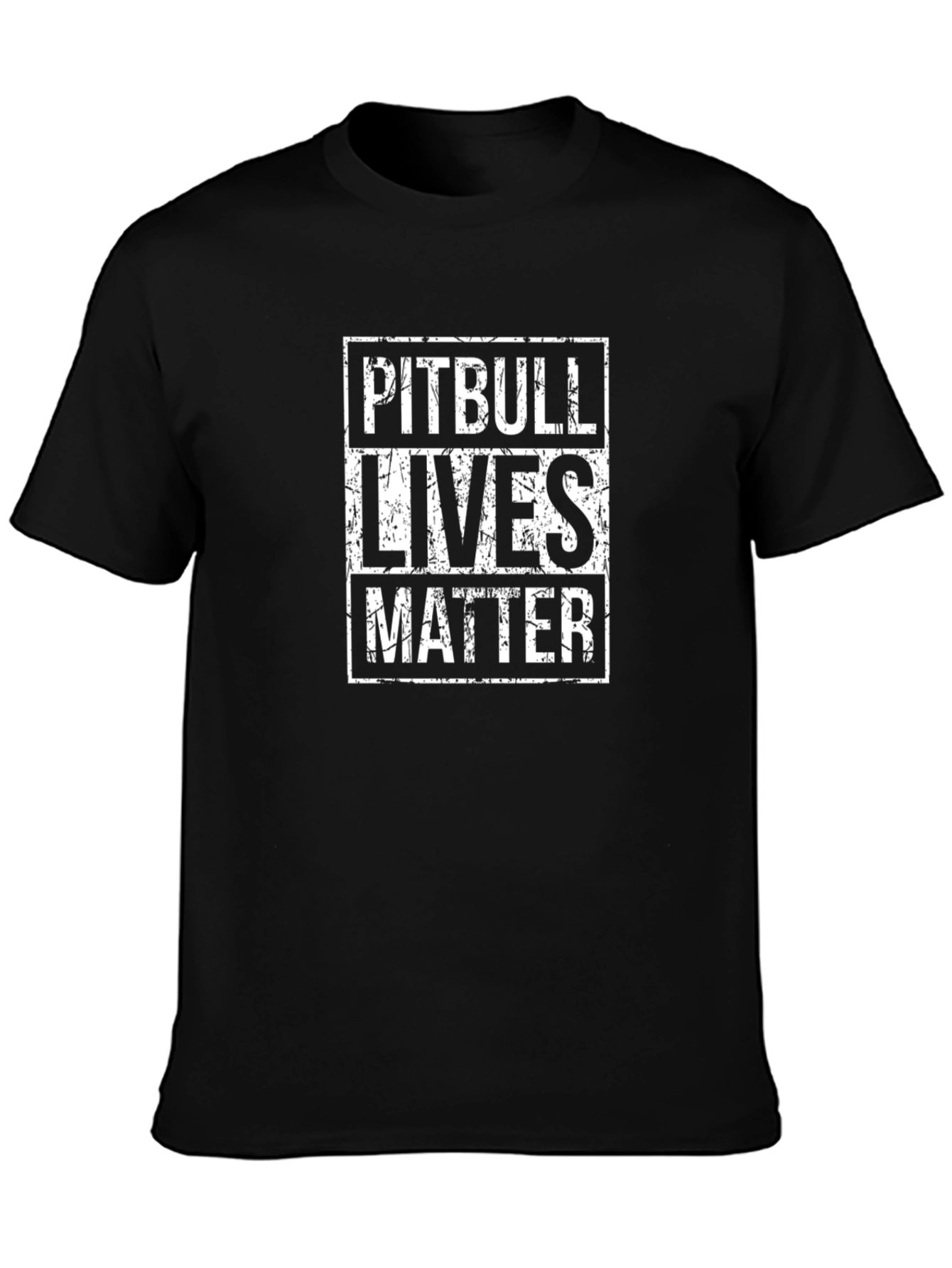 Pitbull Lives Matter Graphic T-Shirt