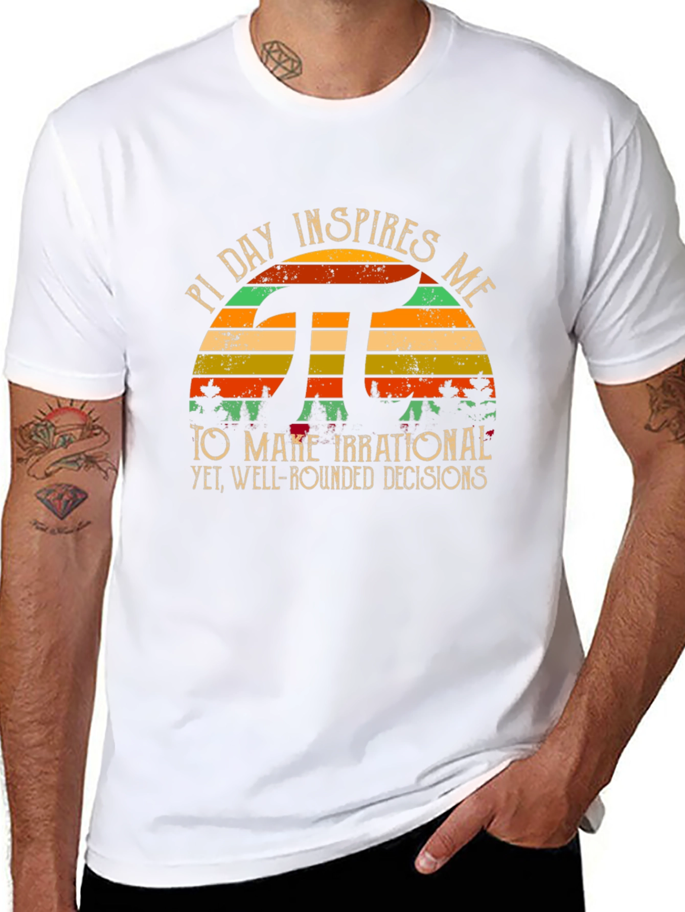 Pi Day Irrational Decisions T-Shirt