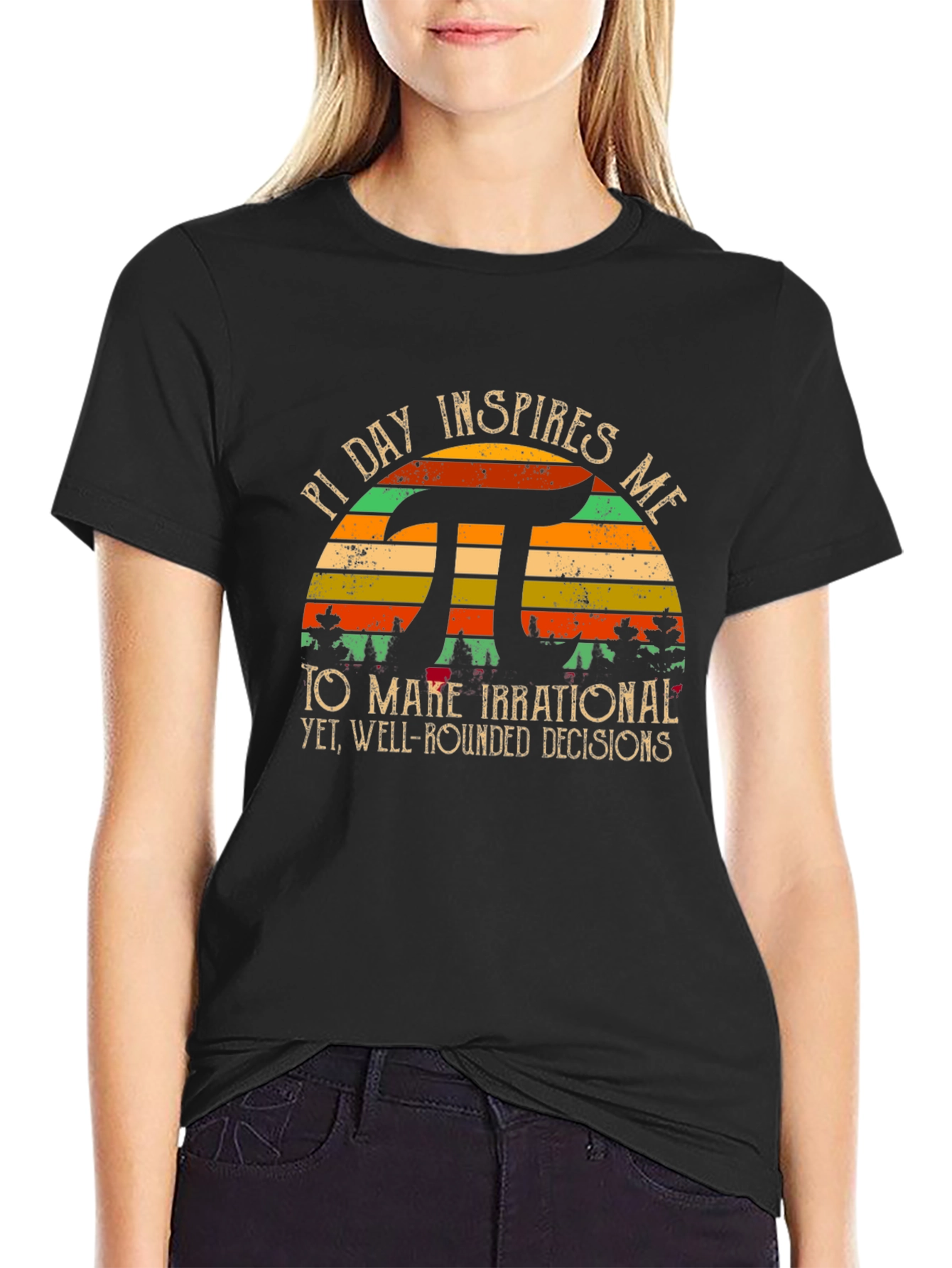 Pi Day Irrational Decisions T-Shirt