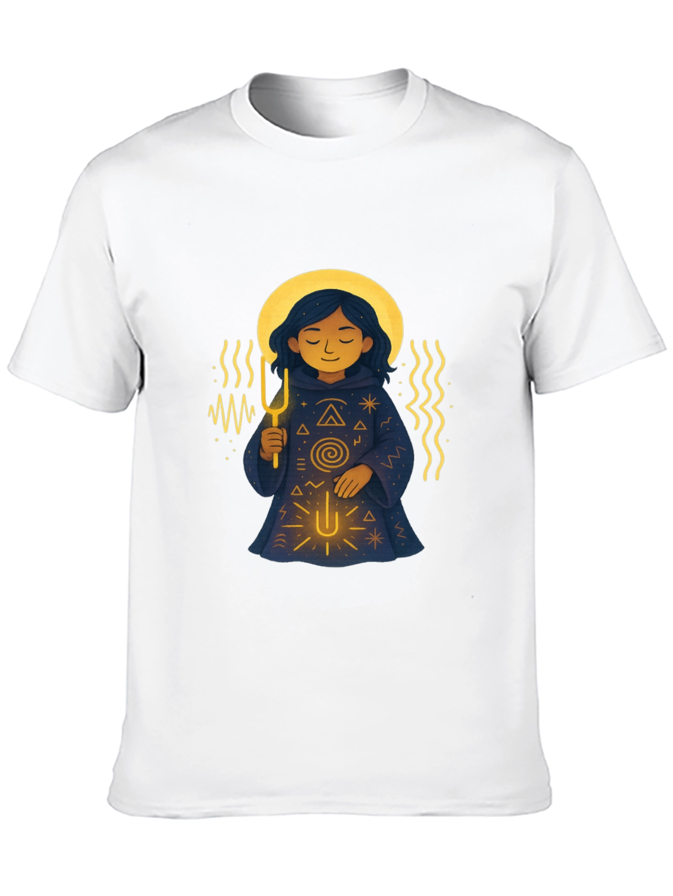 Stylish Graphic Print Black T-Shirt