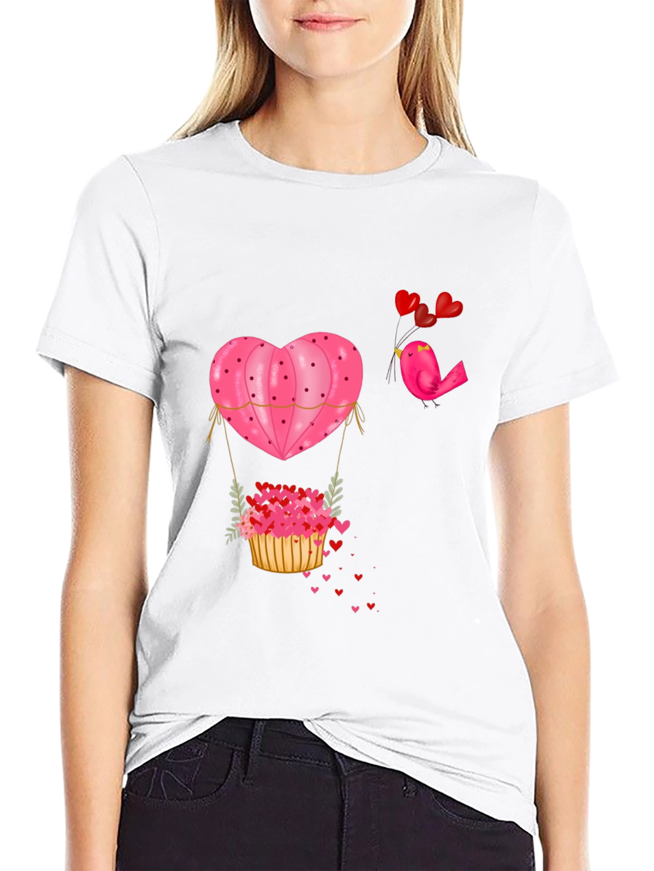 Valentines Day Heart Balloon T-Shirt