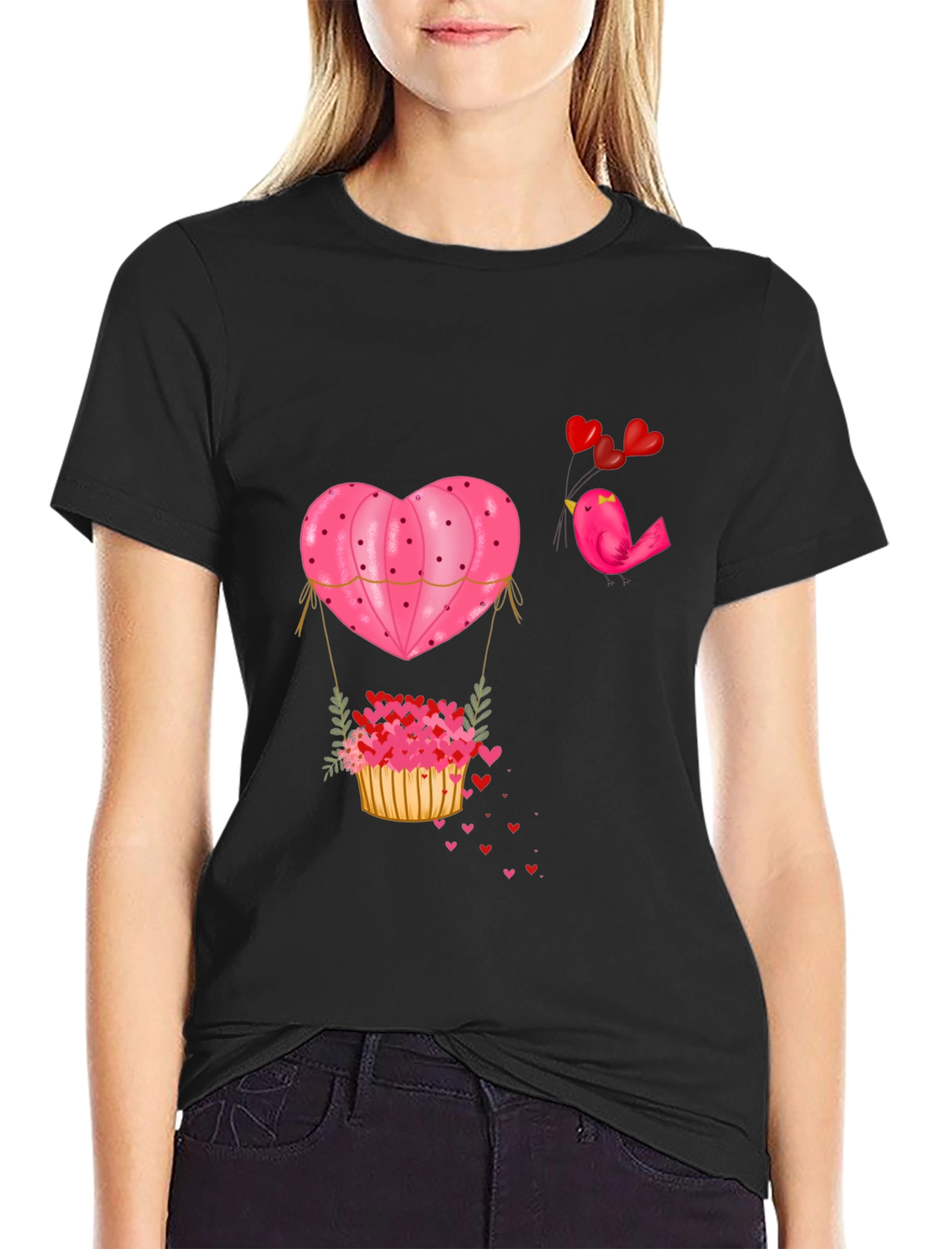 Valentines Day Heart Balloon T-Shirt