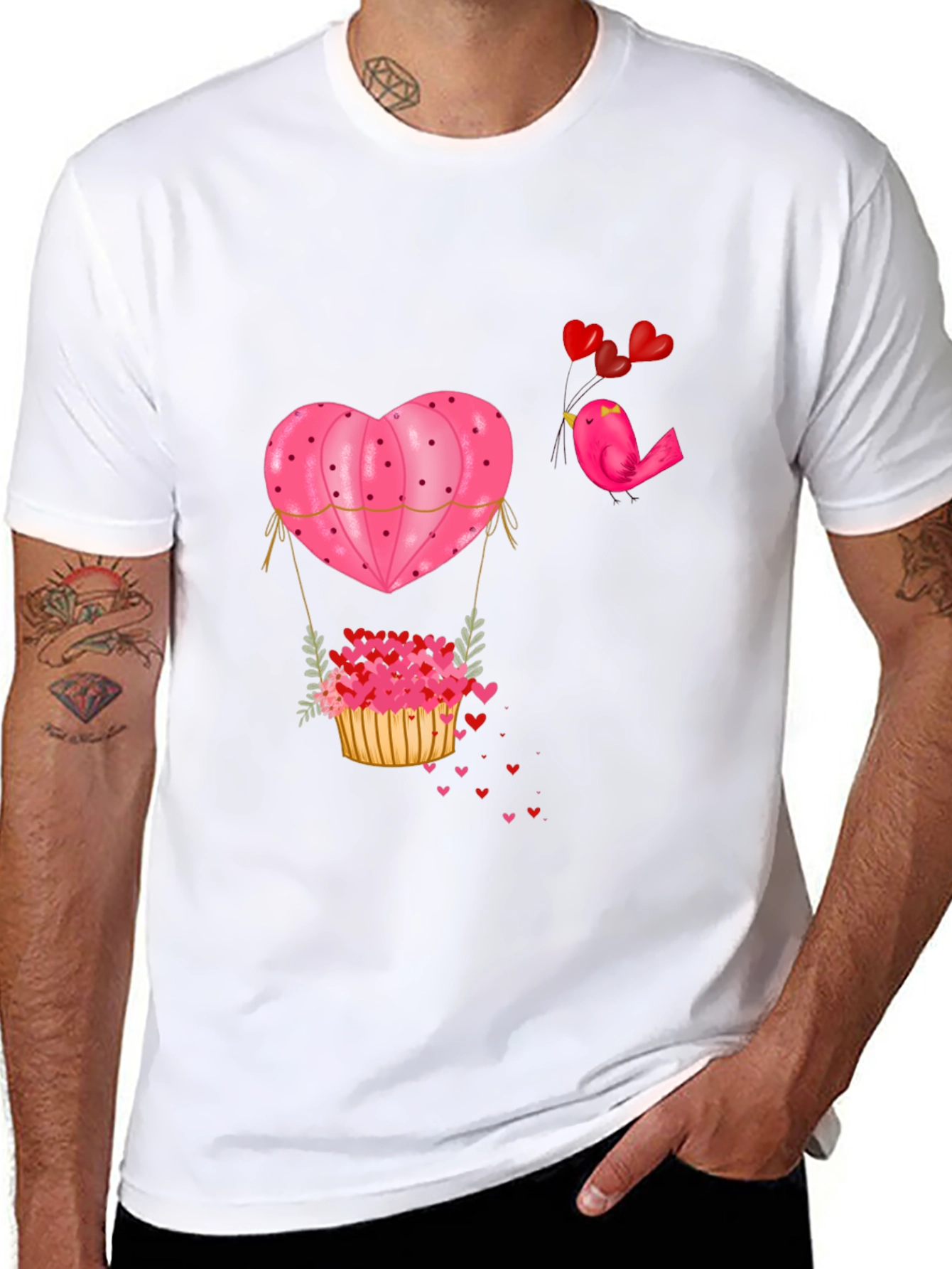 Valentines Day Heart Balloon T-Shirt