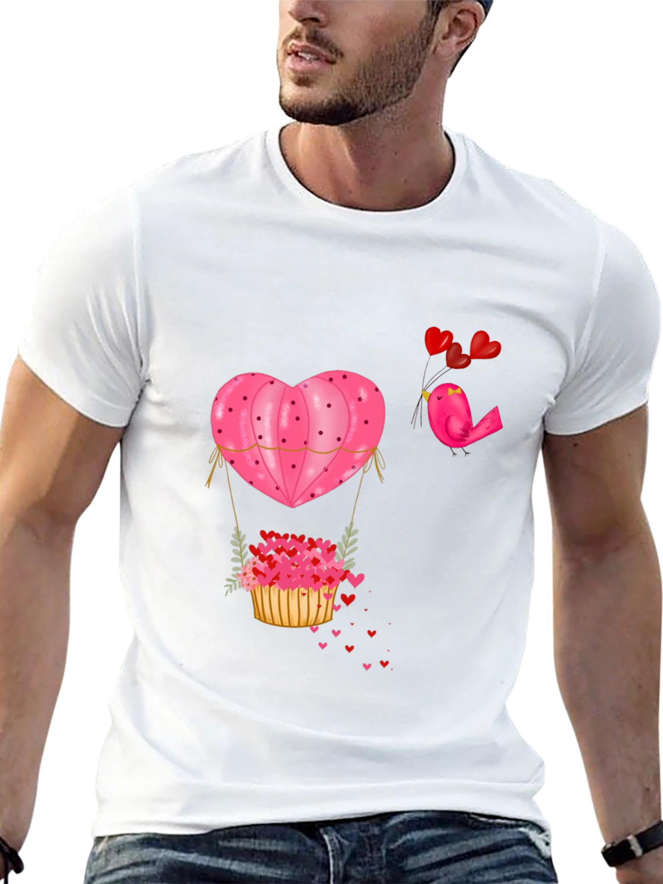 Valentines Day Heart Balloon T-Shirt