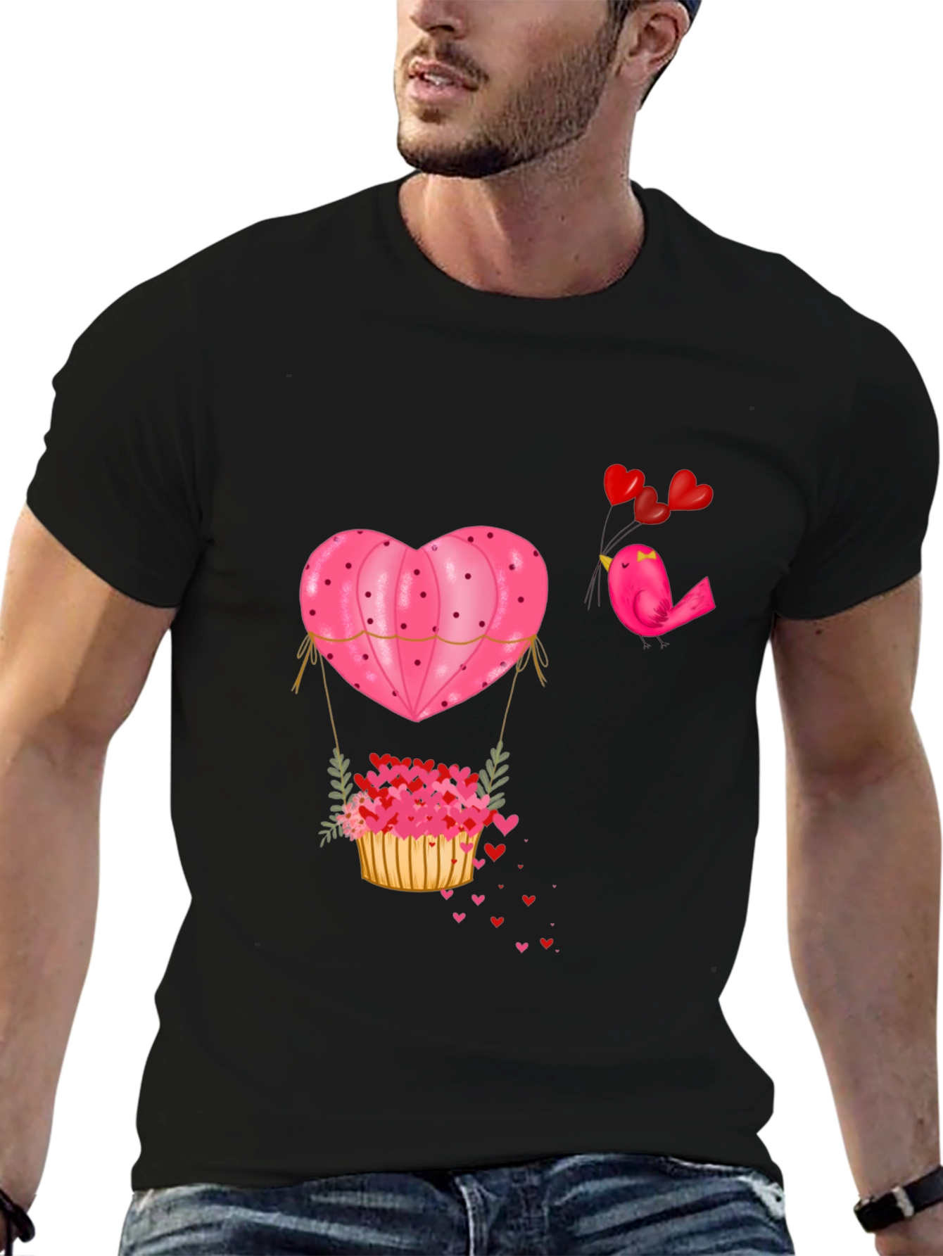 Valentines Day Heart Balloon T-Shirt