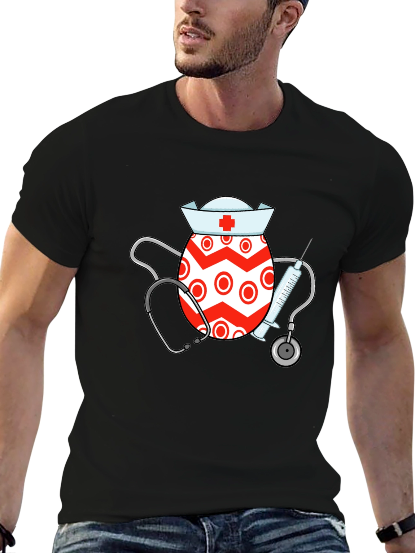 Nurse Egg T-Shirt - Easter Doctor Funny Tee