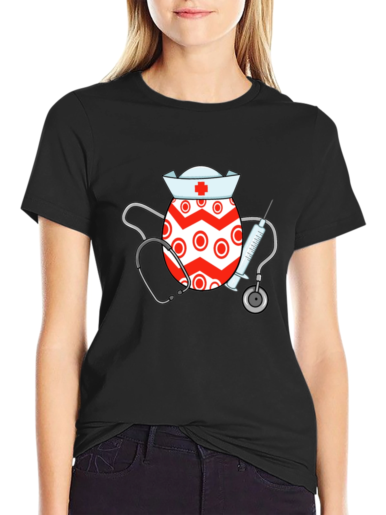 Nurse Egg T-Shirt - Easter Doctor Funny Tee