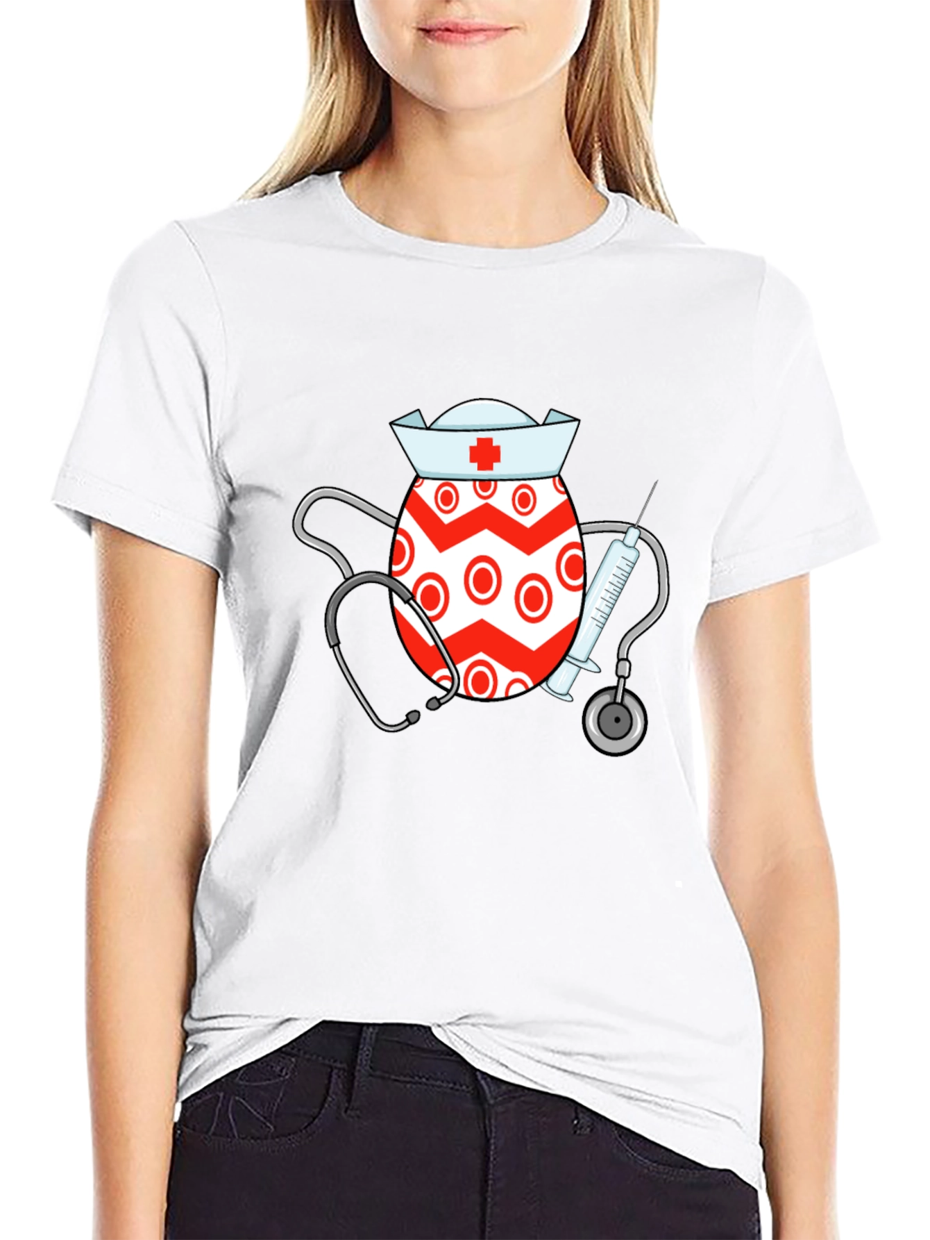 Nurse Egg T-Shirt - Easter Doctor Funny Tee