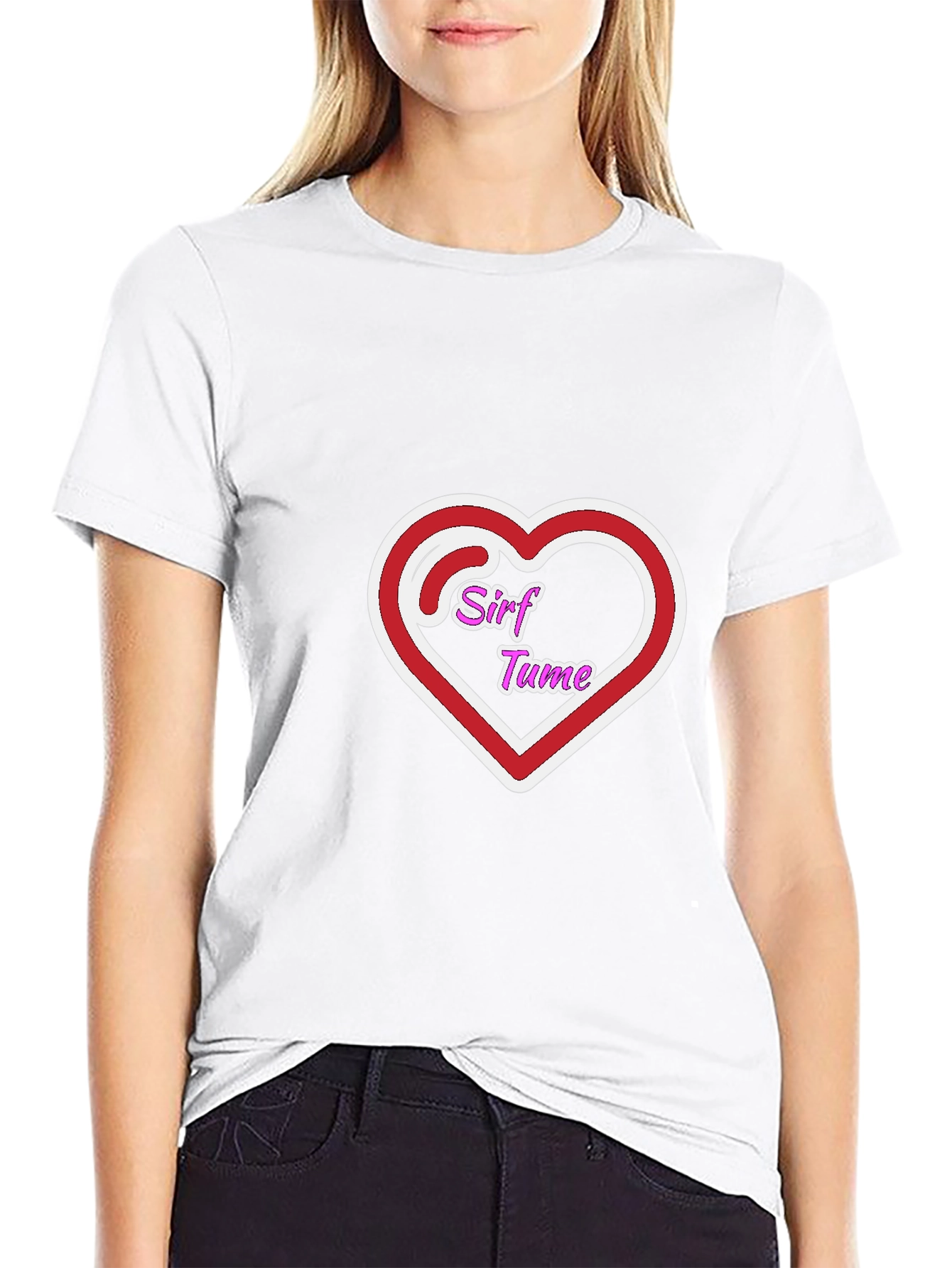 Sirf Tume Heart Graphic T-Shirt