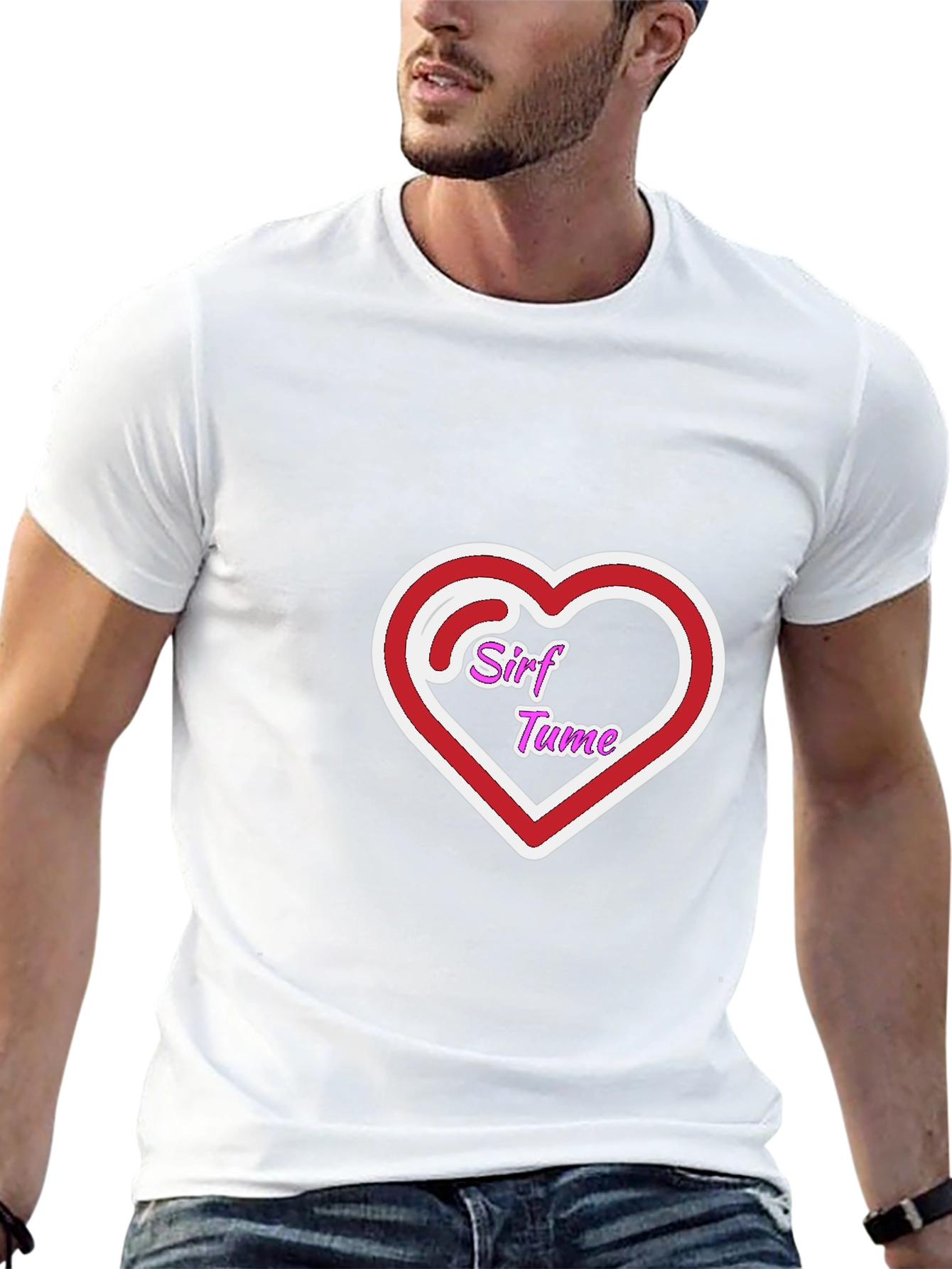 Sirf Tume Heart Graphic T-Shirt