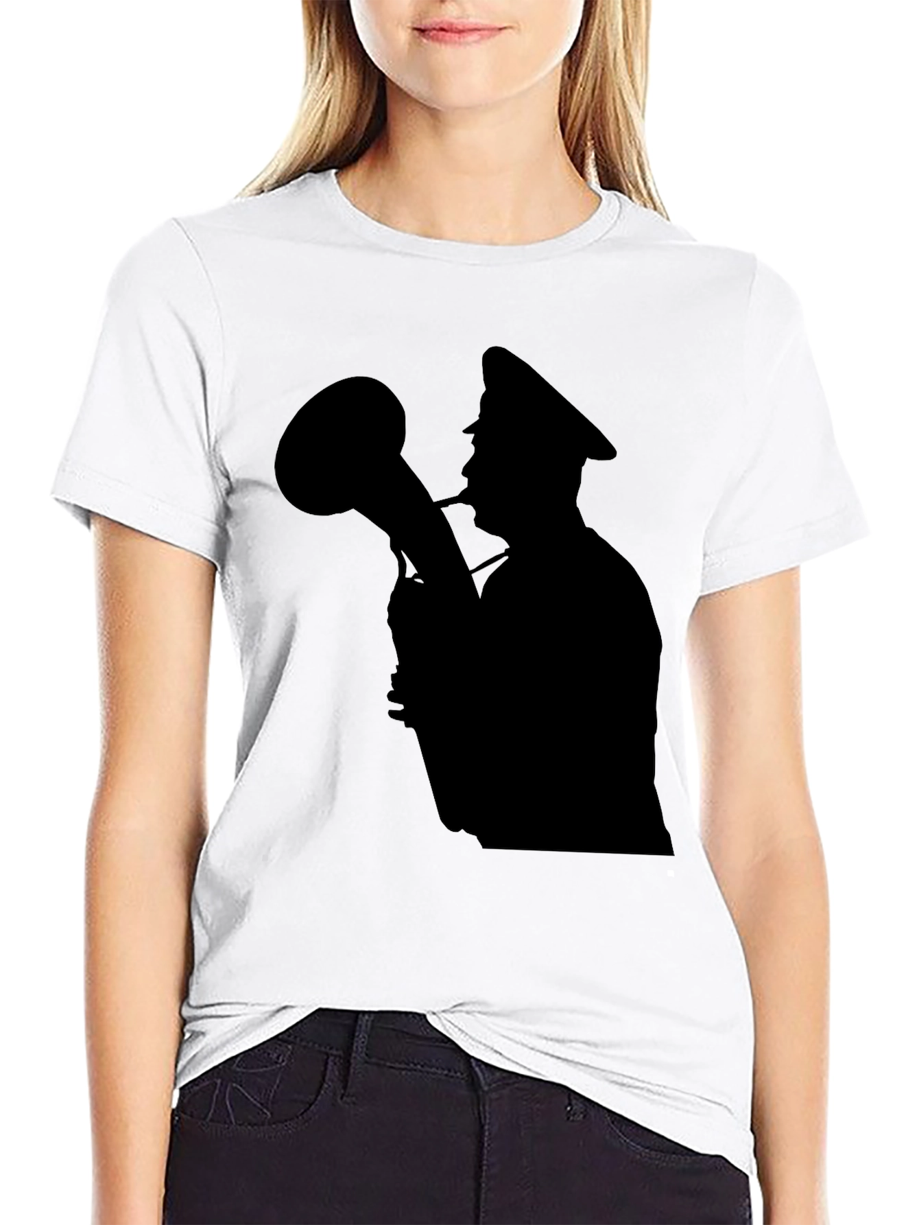 Silhouette Trumpet T-Shirt