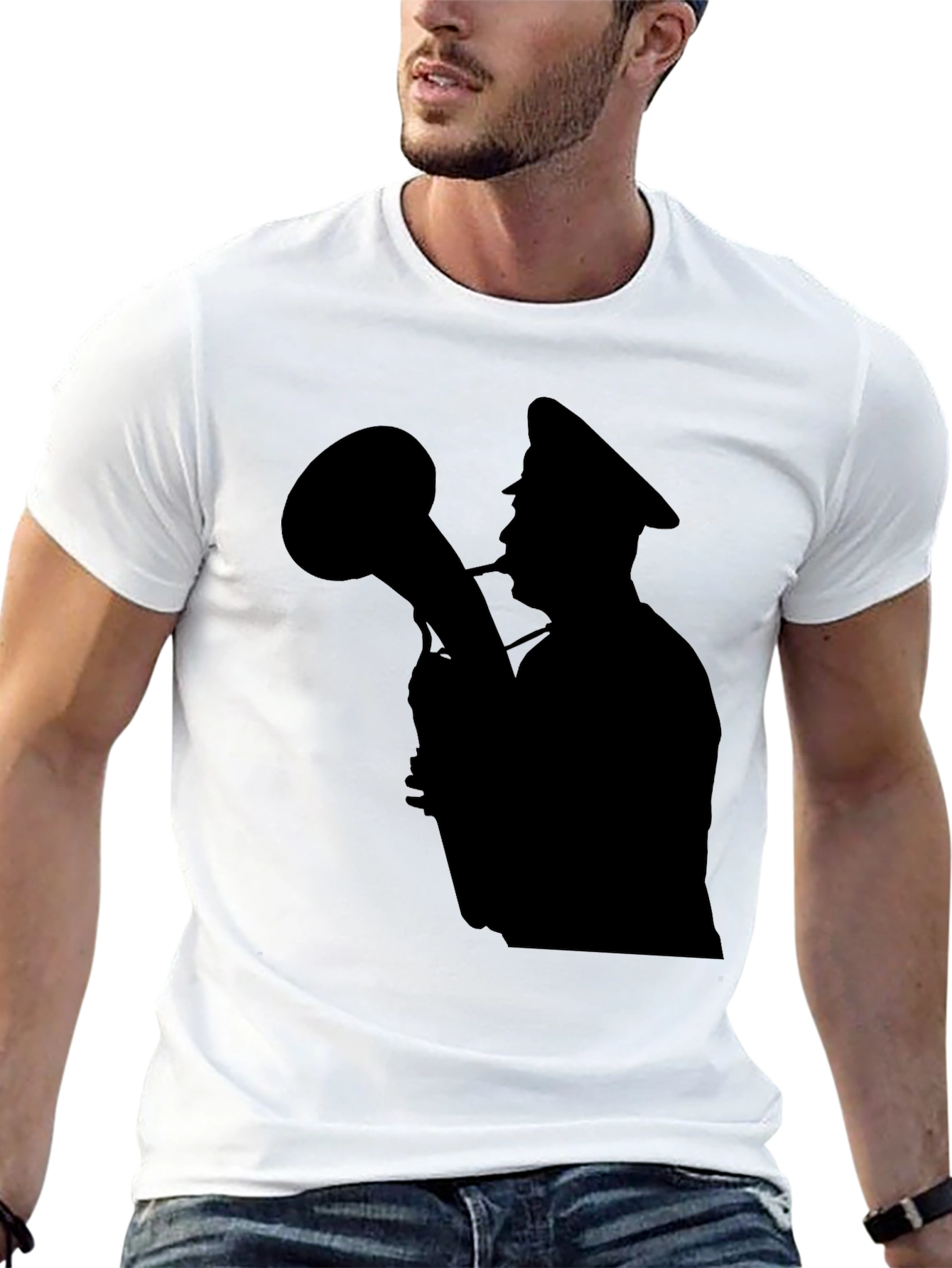 Silhouette Trumpet T-Shirt