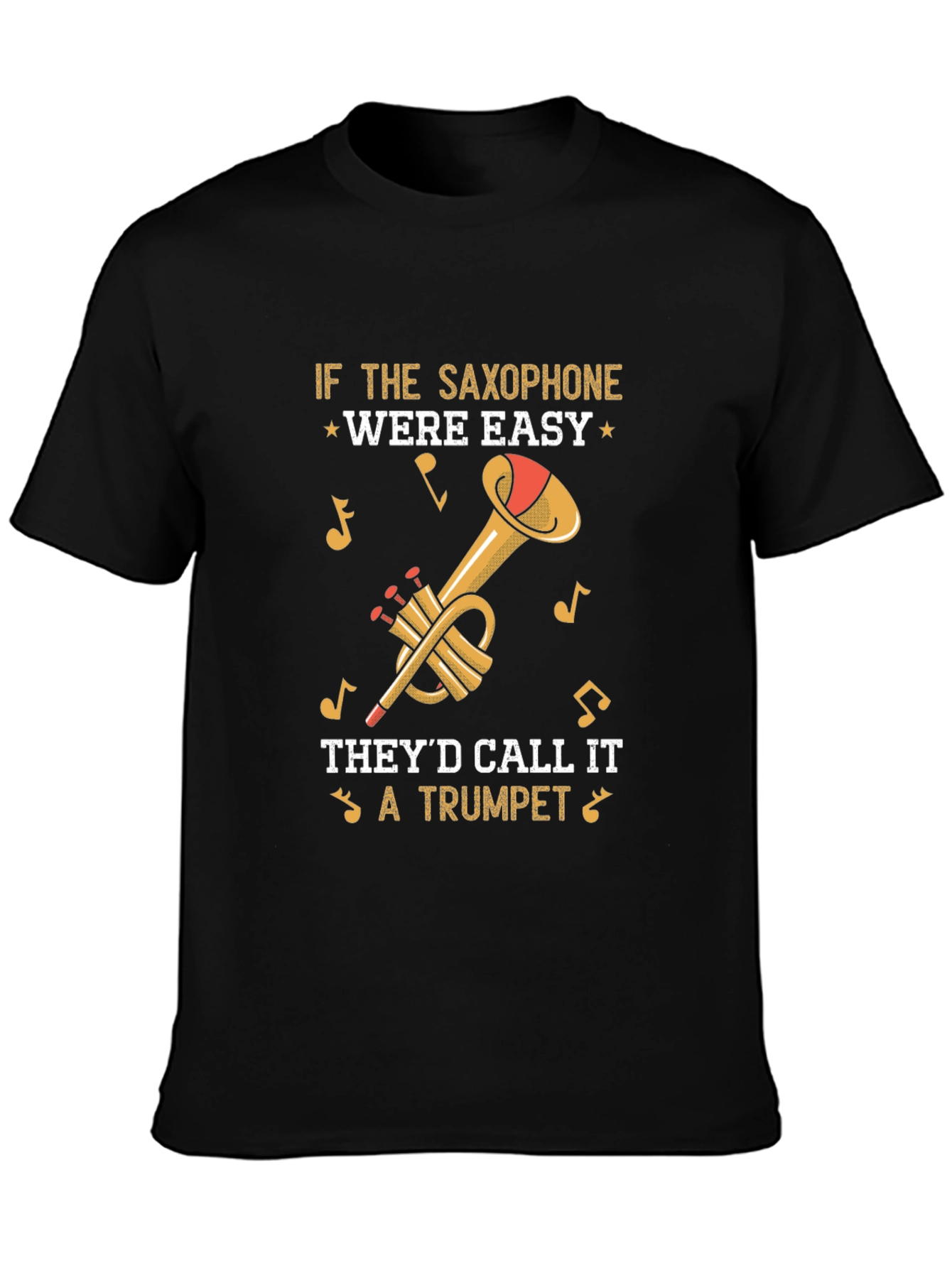Saxophone vs Trumpet Tee