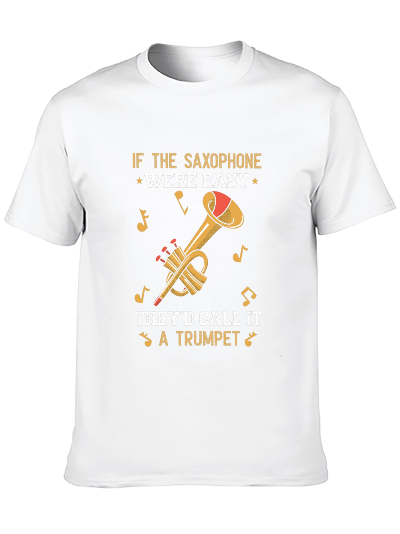 Saxophone vs Trumpet Tee