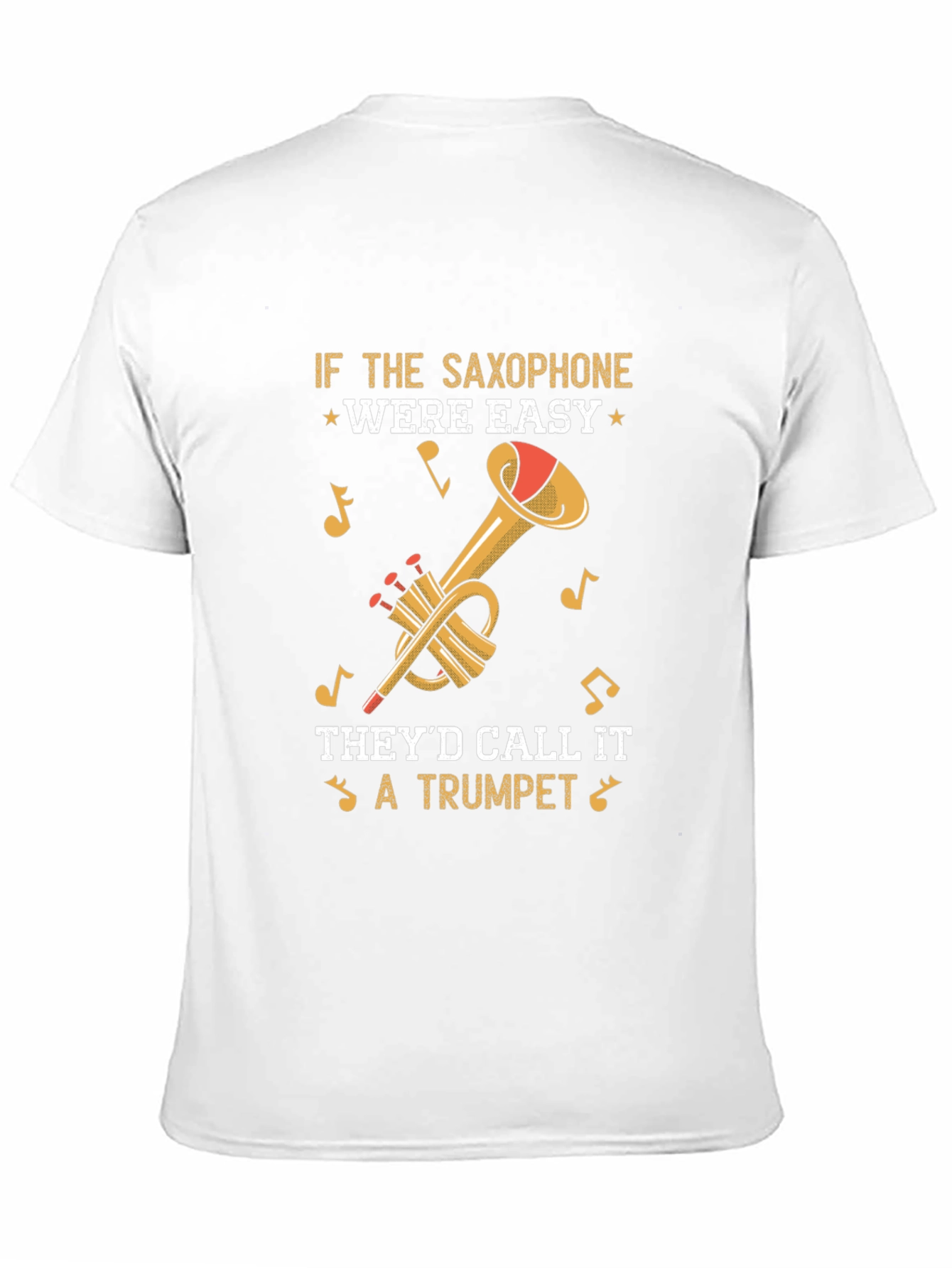Saxophone vs Trumpet Tee