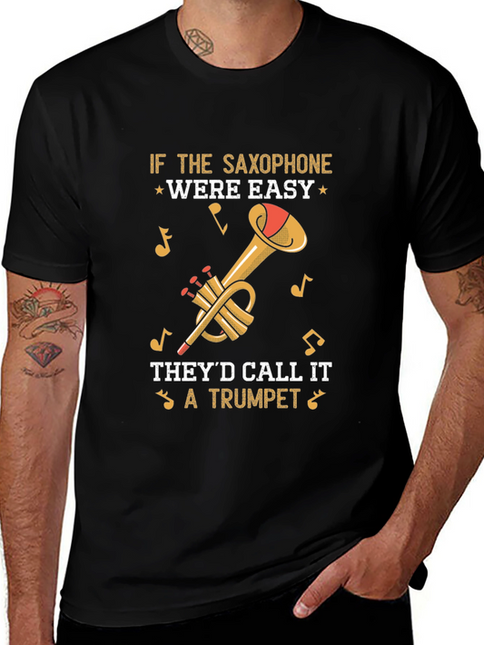 Saxophone vs Trumpet Tee