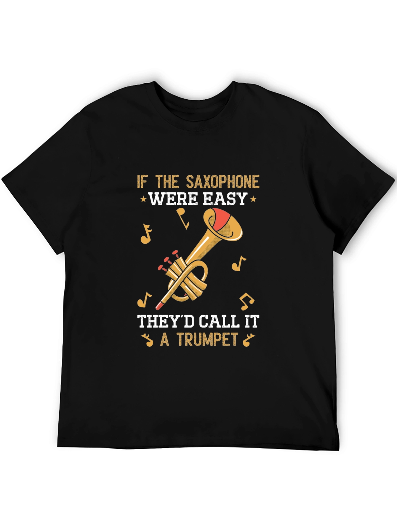 Saxophone vs Trumpet Tee